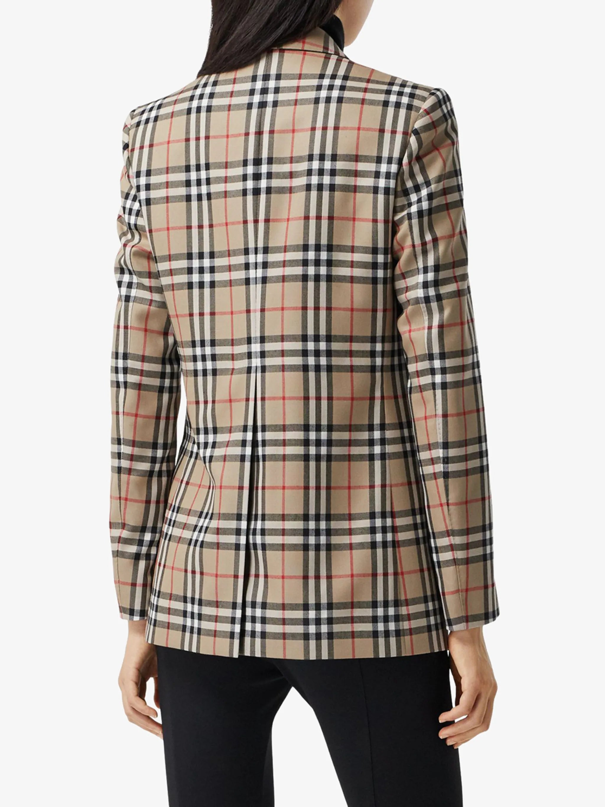Vintage Check blazer jacket