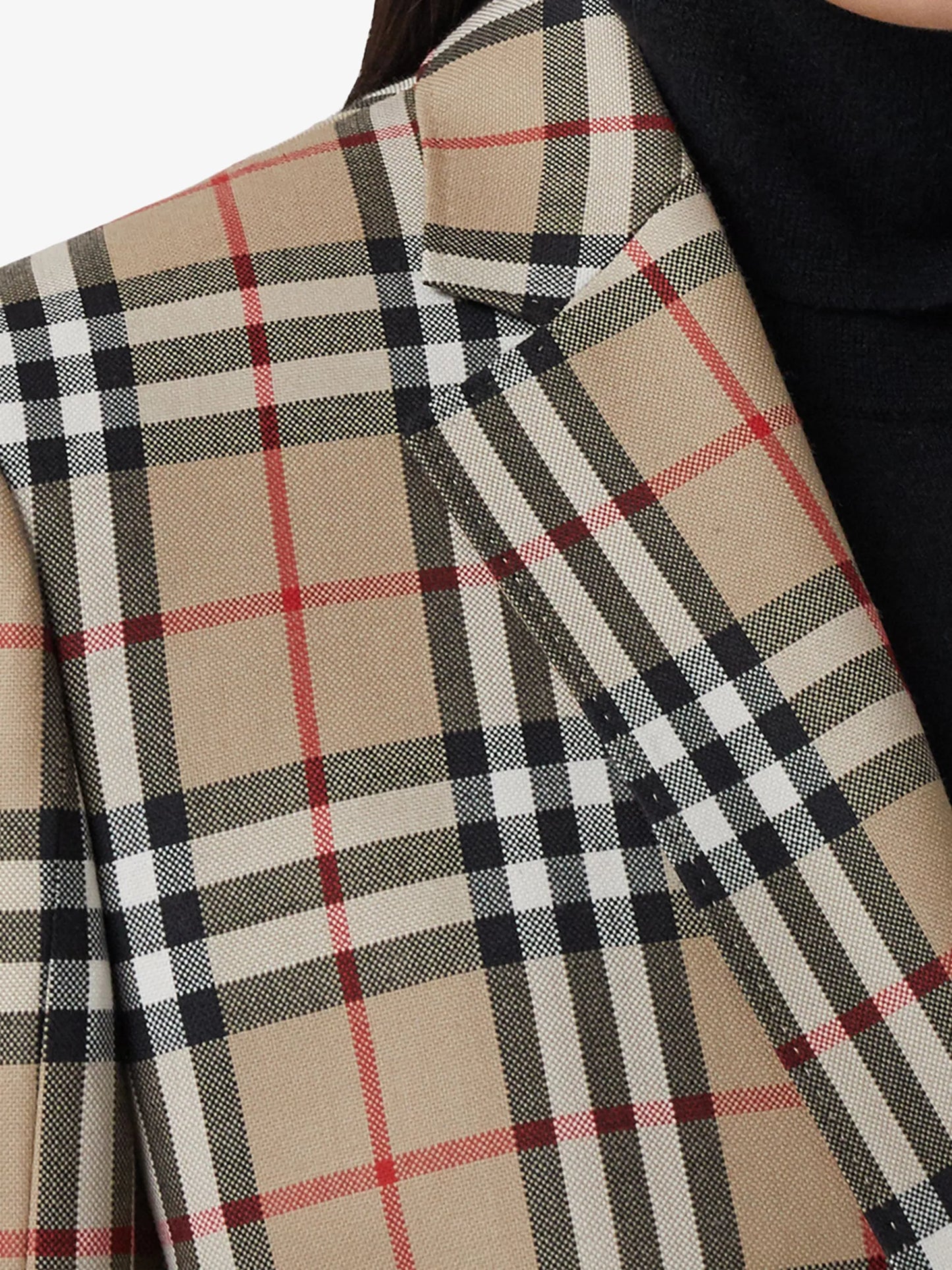 Vintage Check blazer jacket