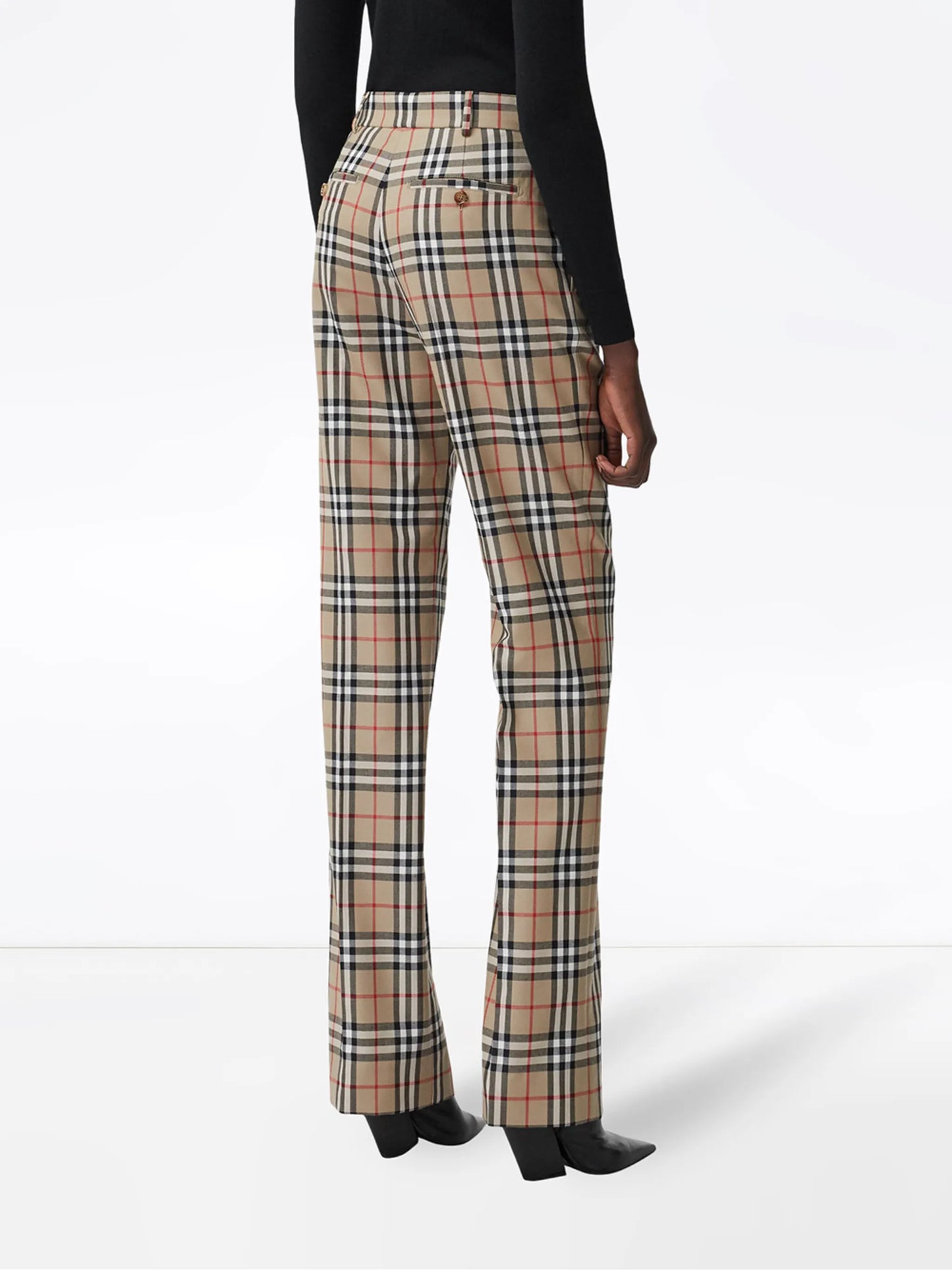 Vintage Check tailored trousers