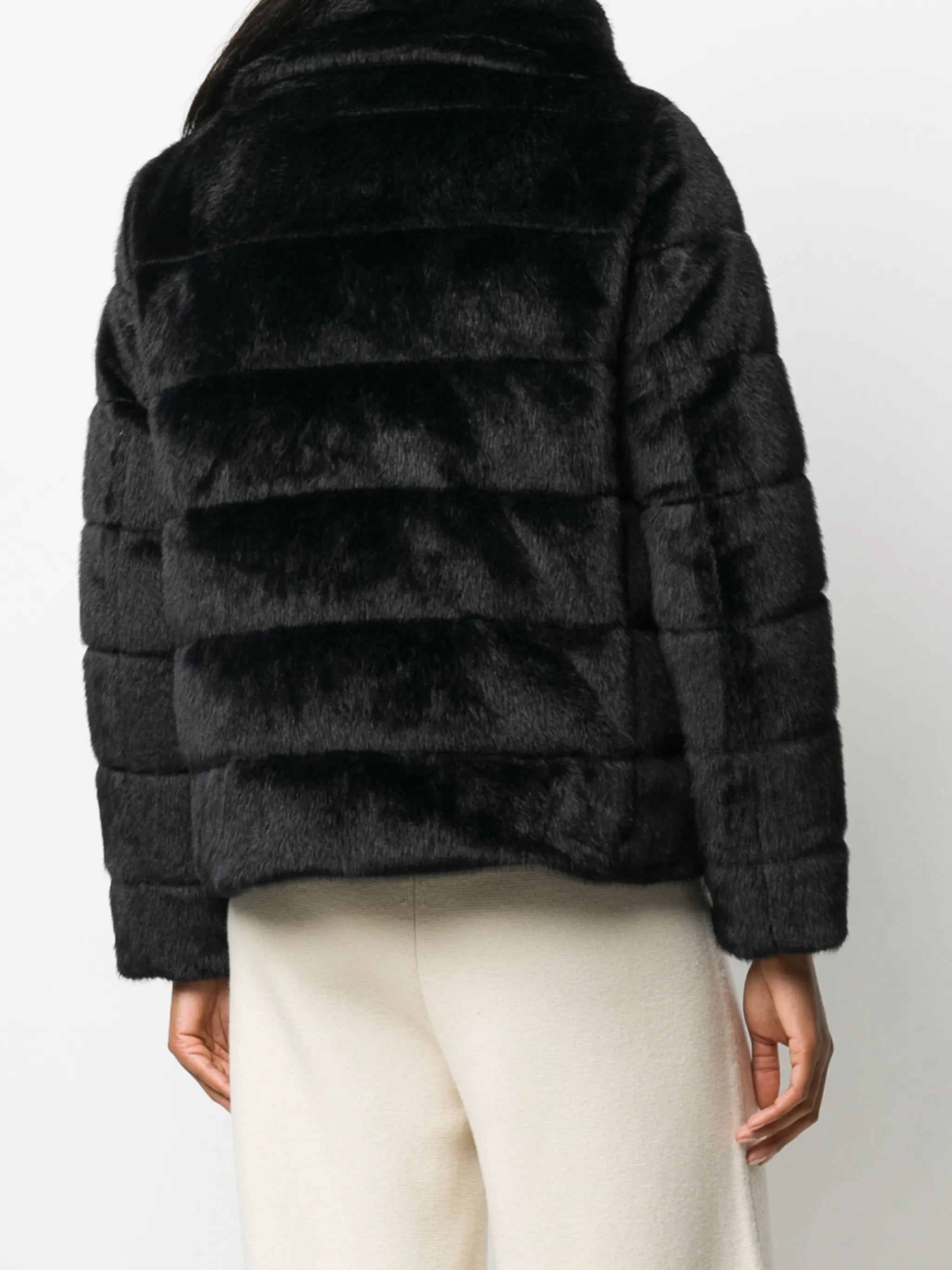faux-fur padded jacket