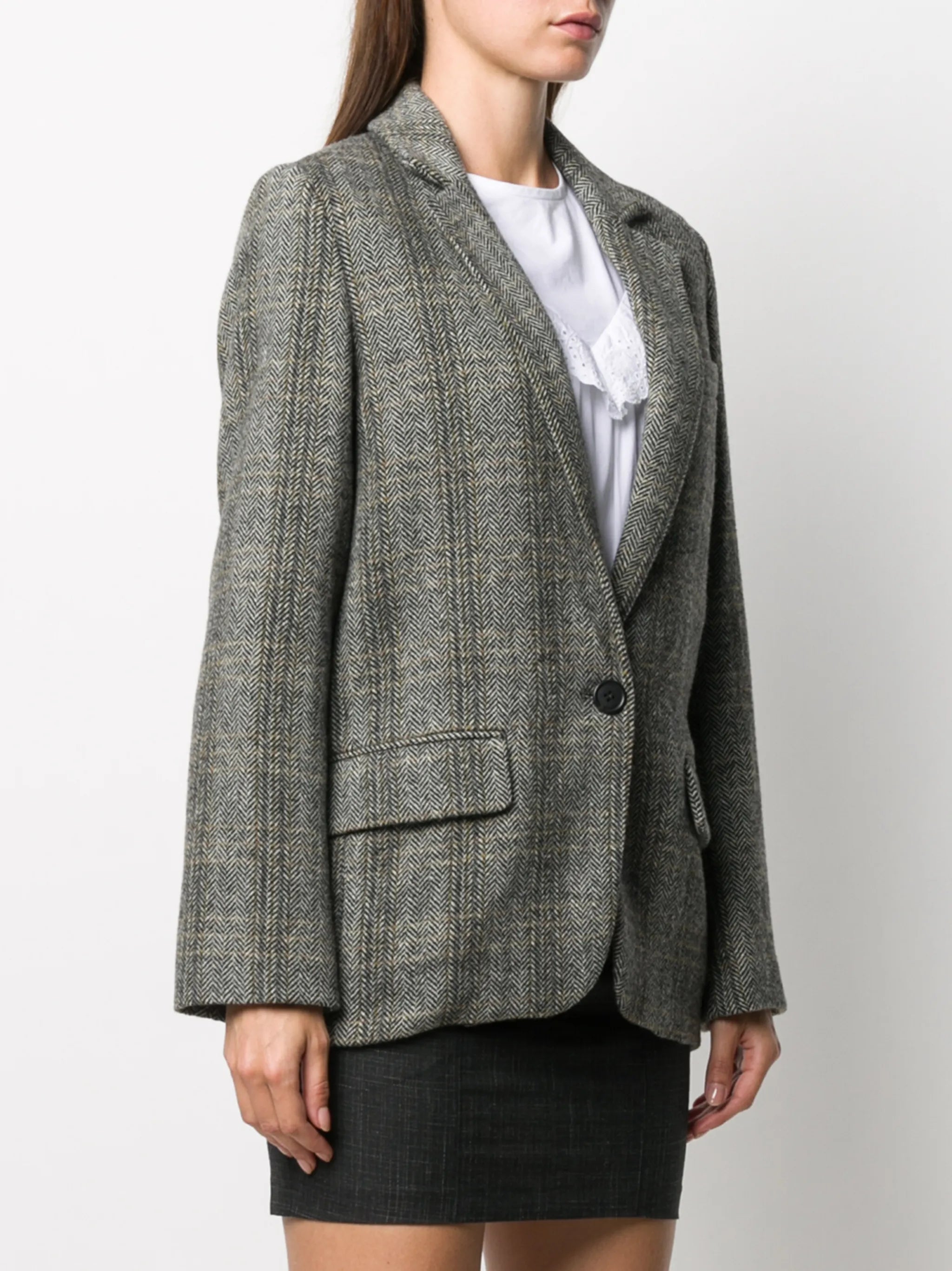 Charly single-breasted wool blazer