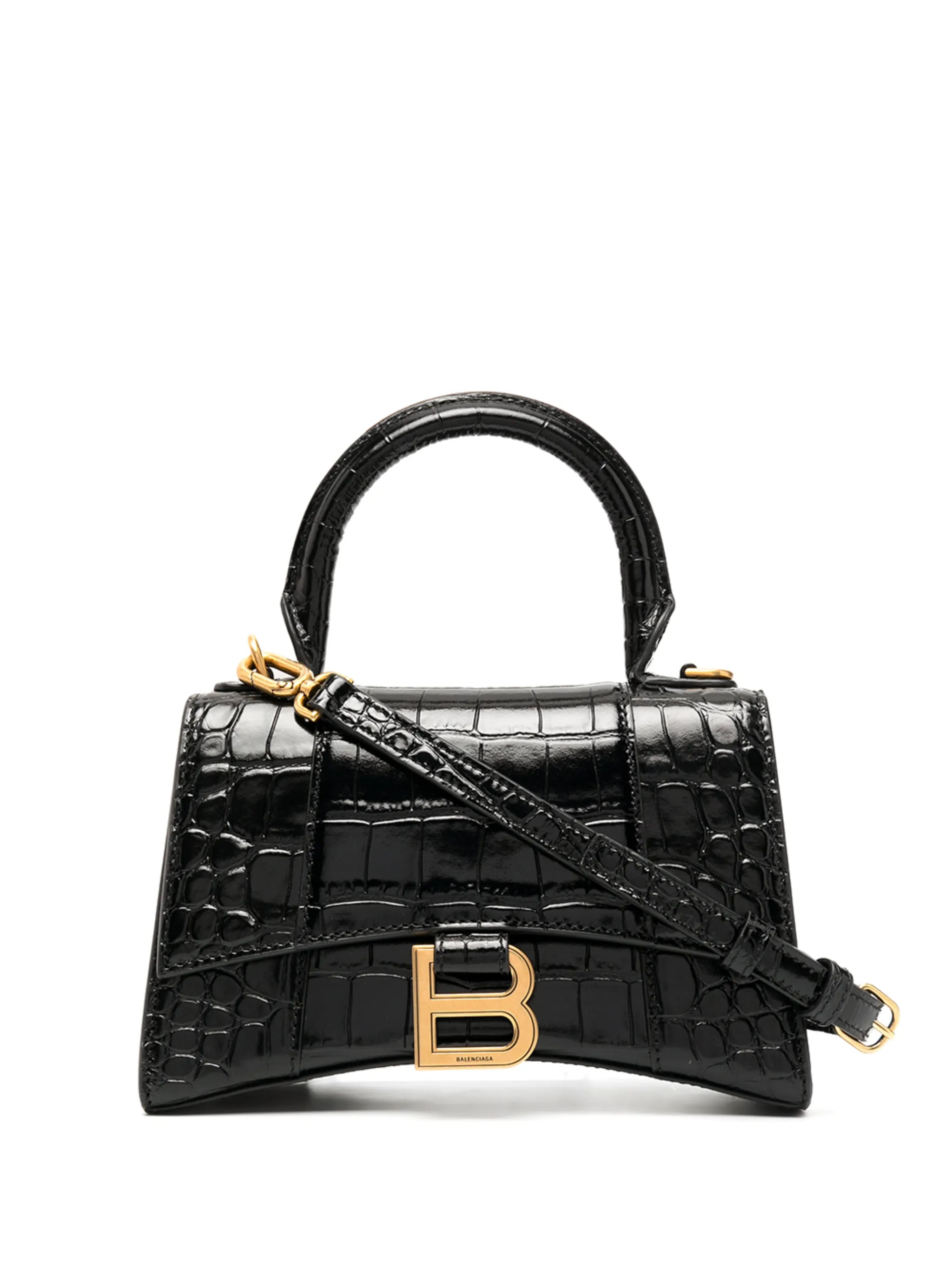 Hourglass XS top-handle bag
