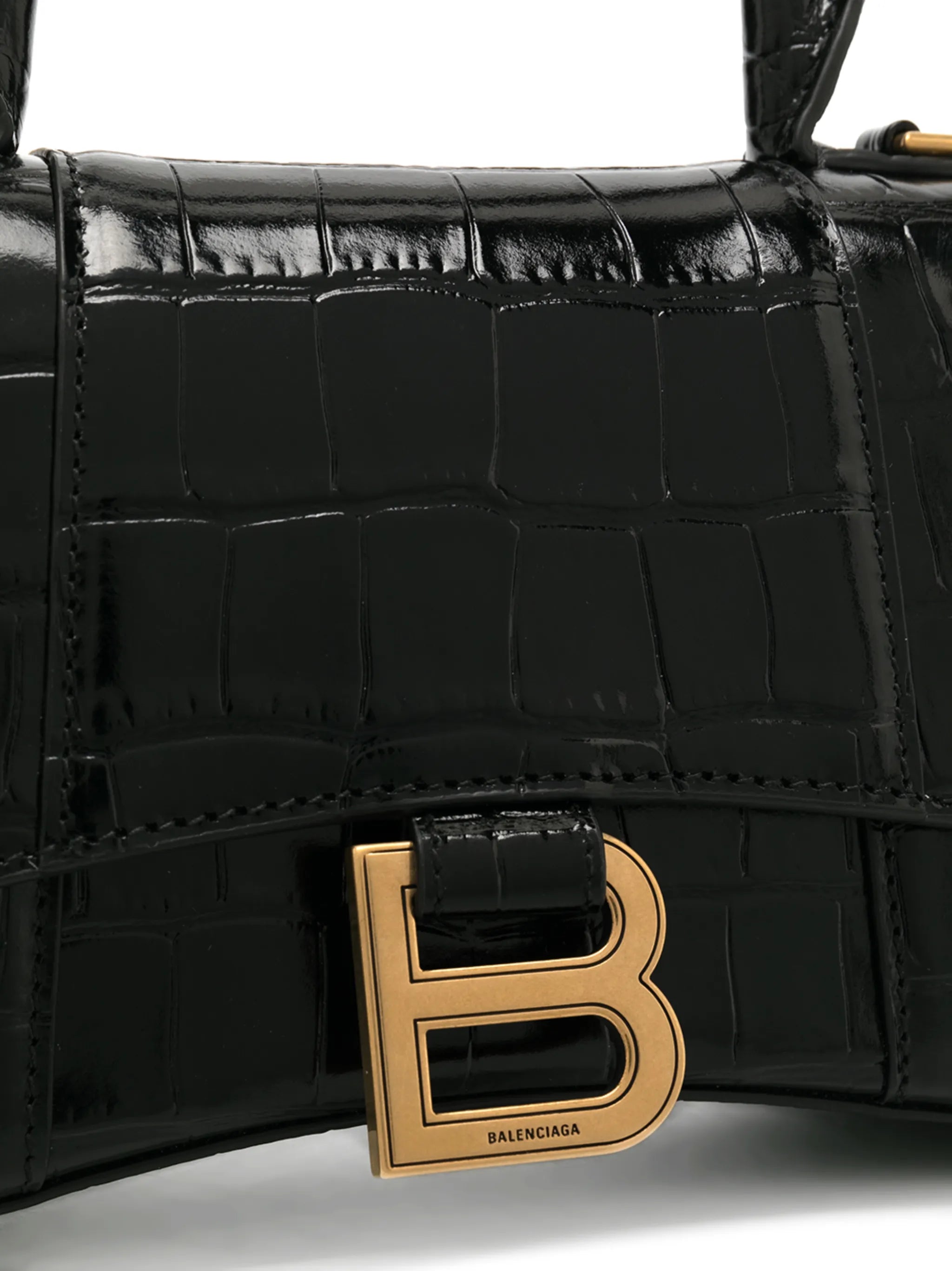 Hourglass XS top-handle bag