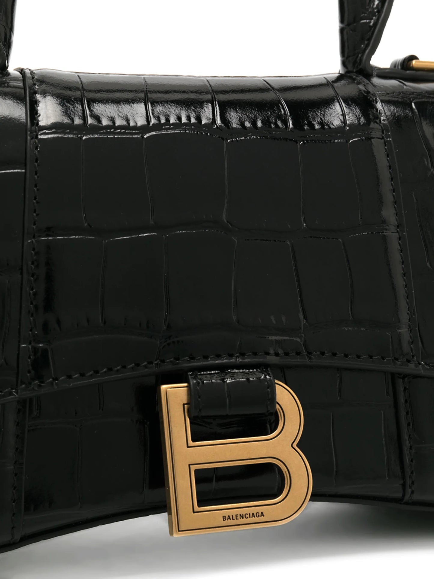 Hourglass XS top-handle bag