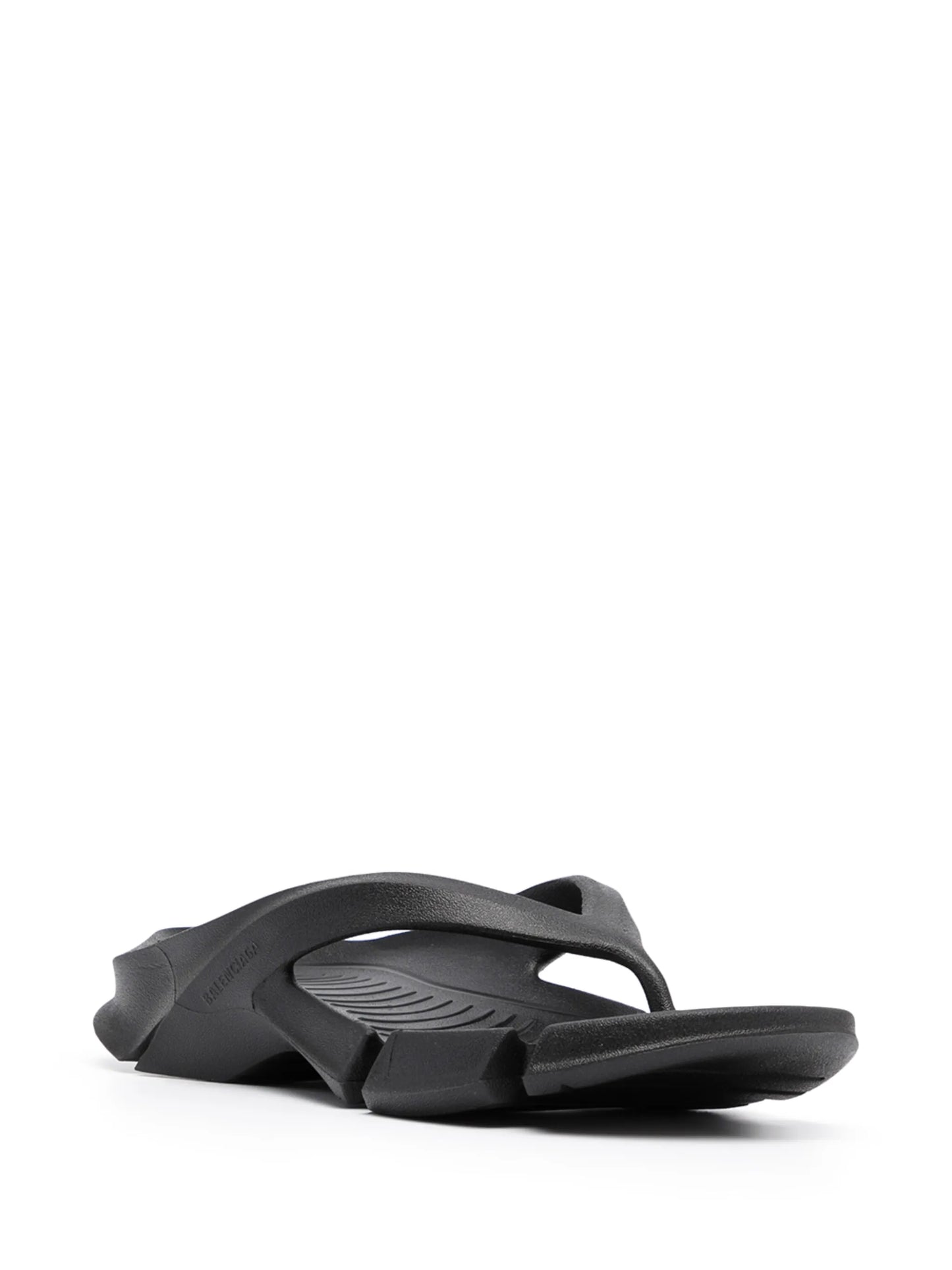 debossed-logo flip-flops