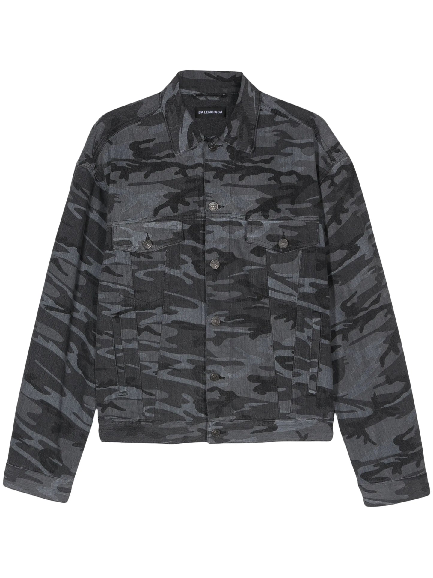 camouflage-print jacket