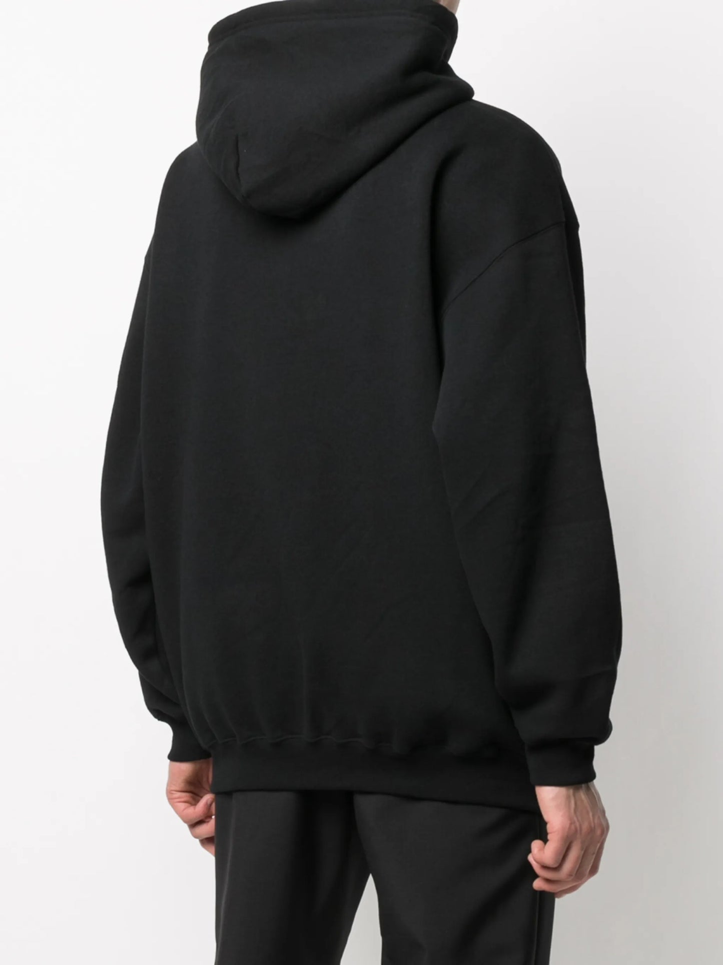 logo-print hoodie