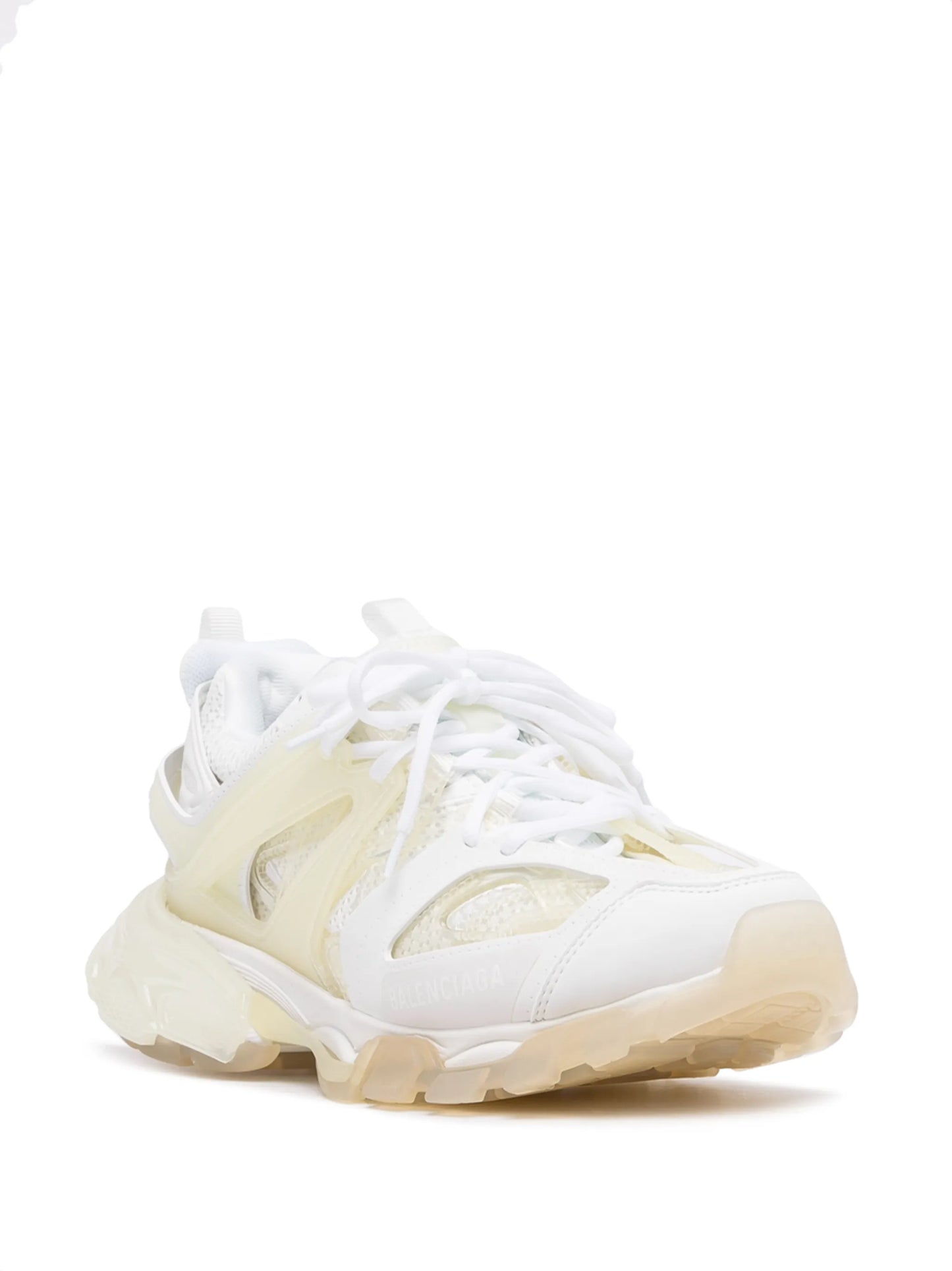 Track clear-sole sneakers