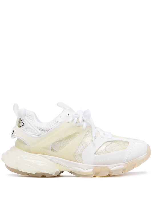Track clear-sole sneakers
