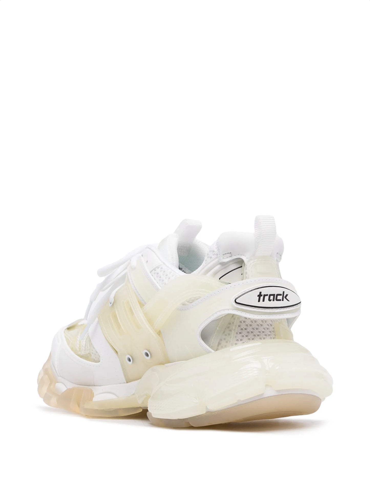 Track clear-sole sneakers