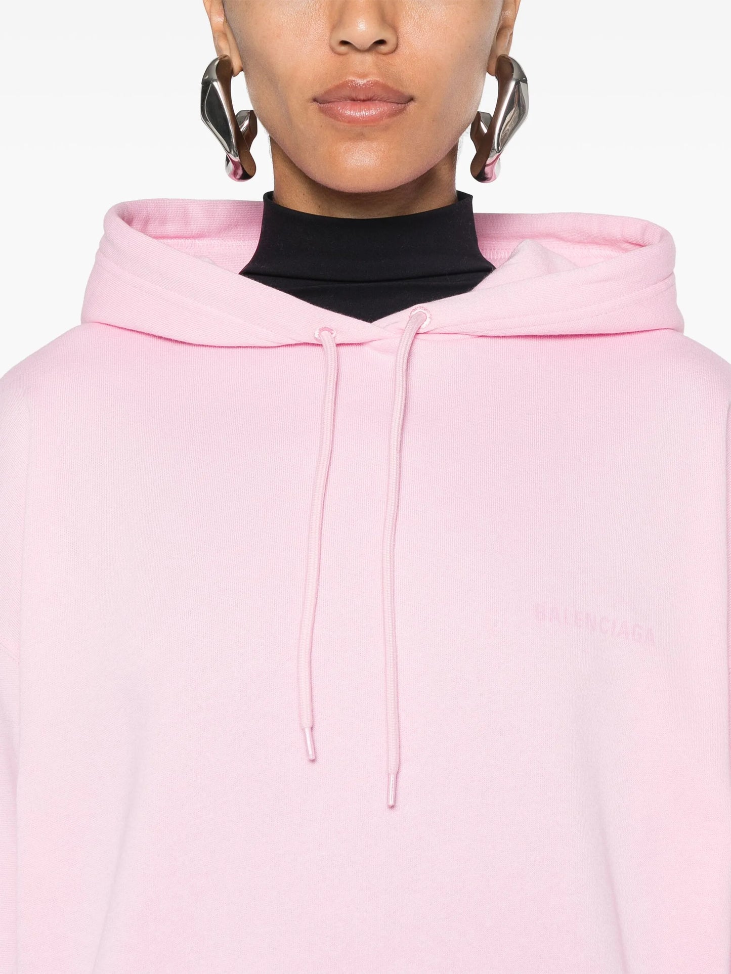 logo-print hoodie