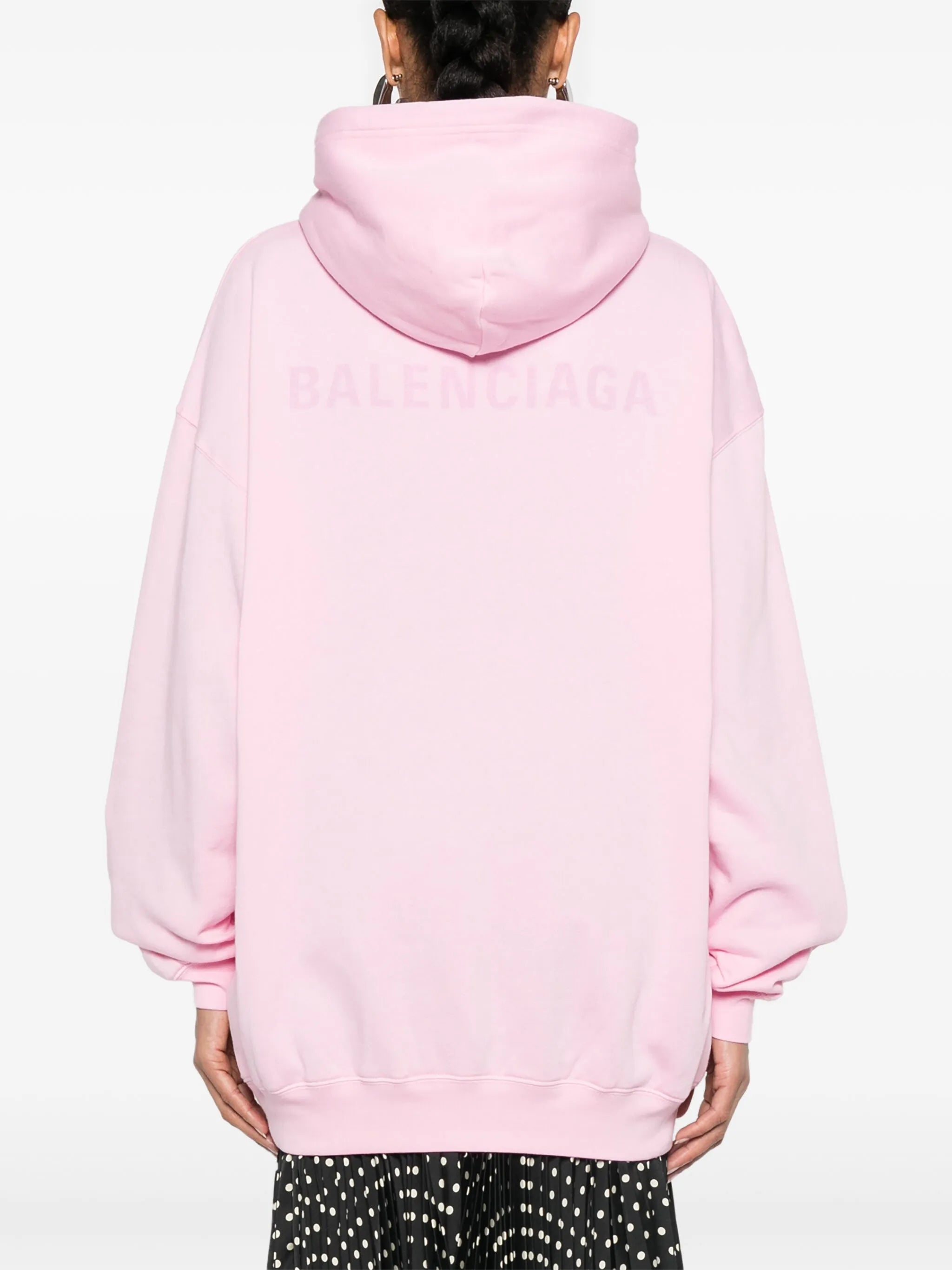 logo-print hoodie