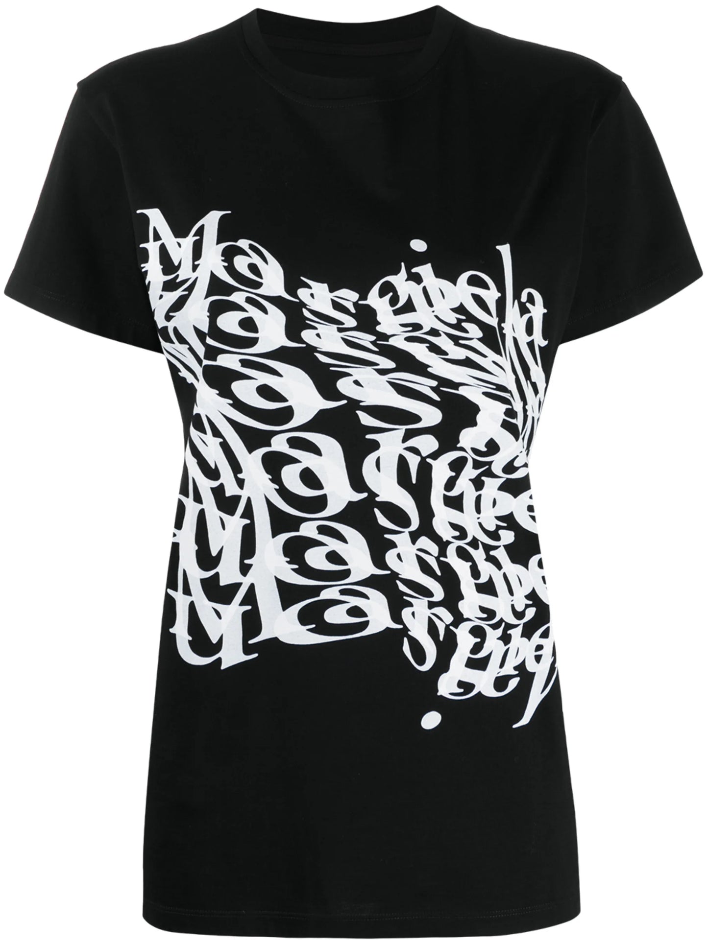 distorted-logo T-shirt
