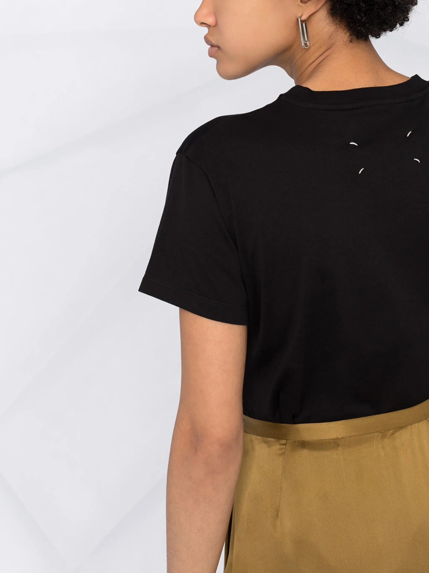 distorted-logo T-shirt