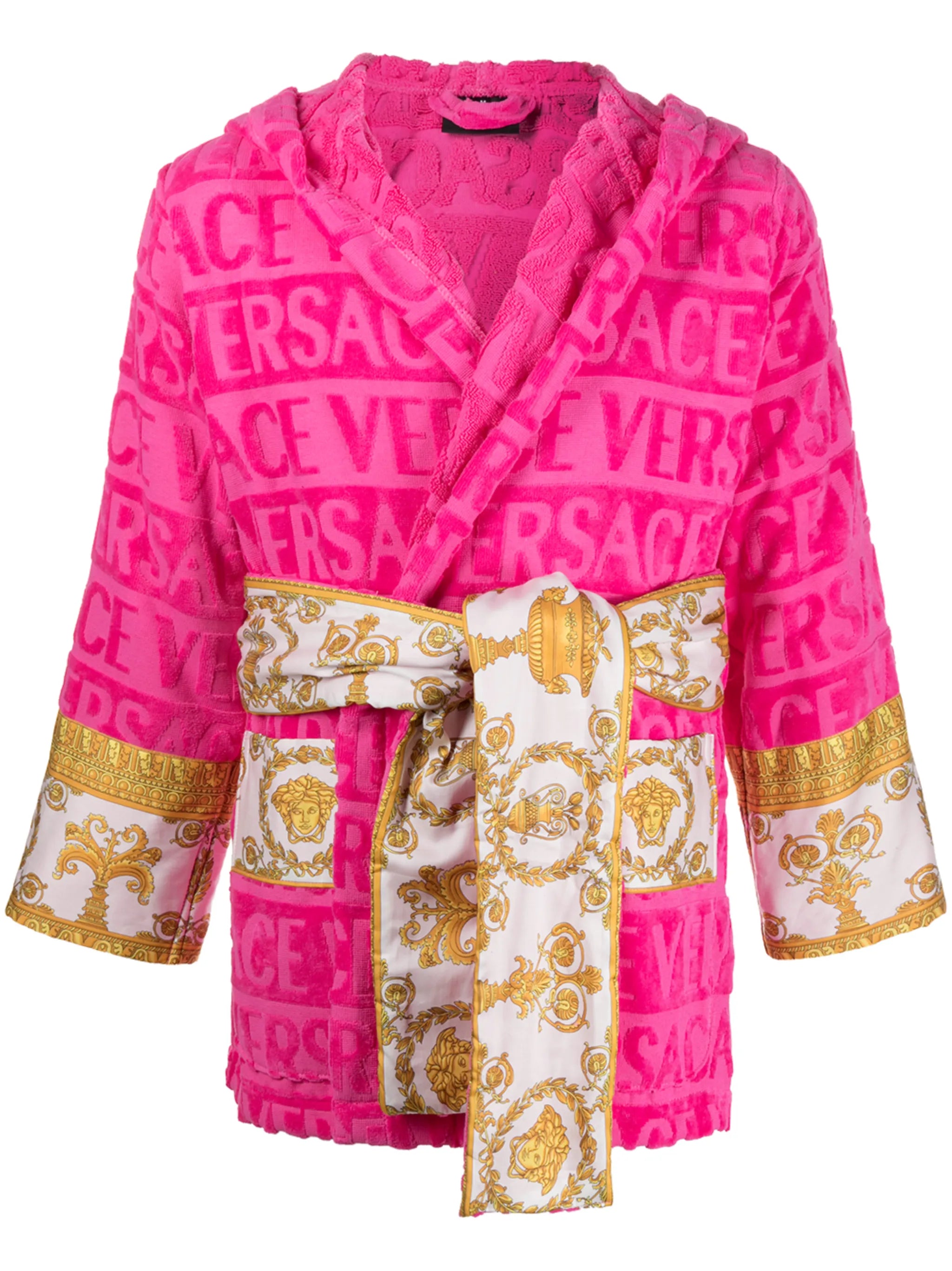 I Love Baroque short bathrobe