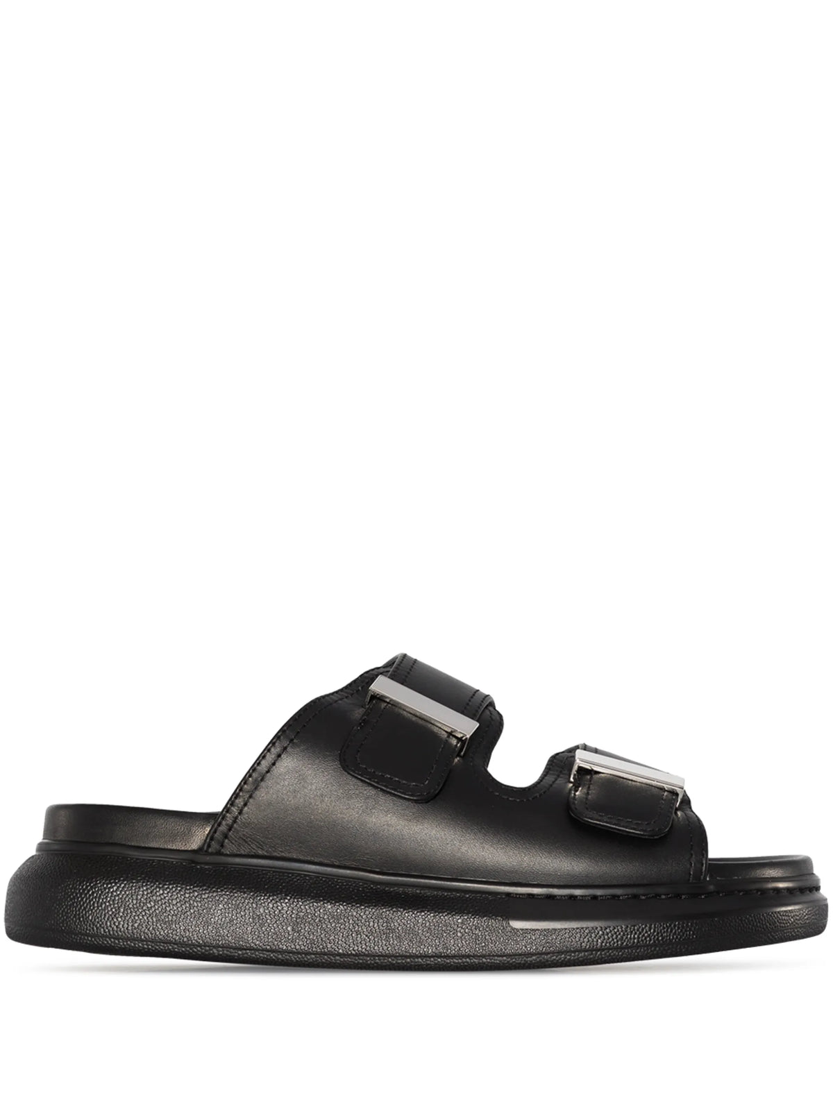 Hybrid leather sandals