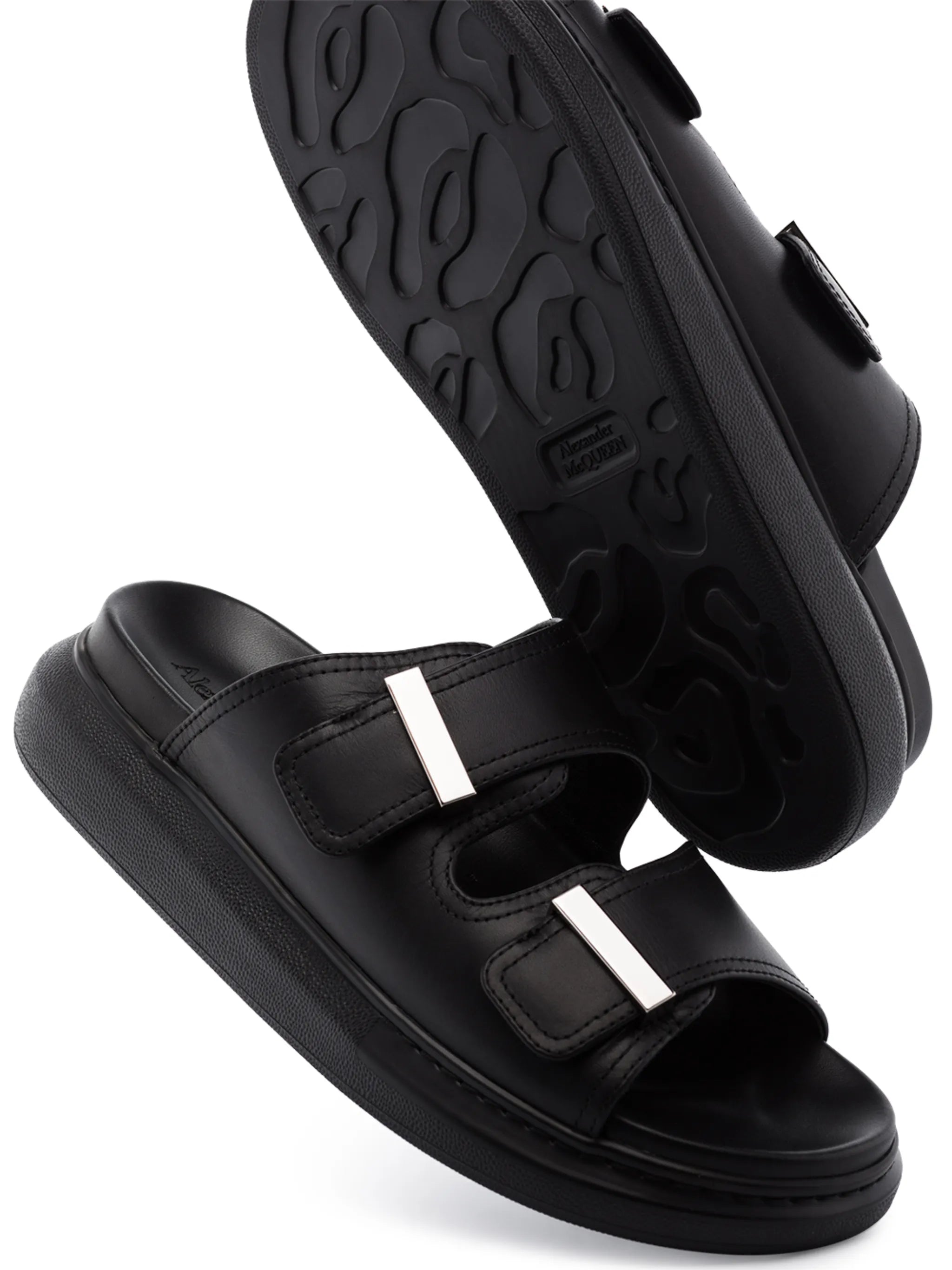 Hybrid leather sandals