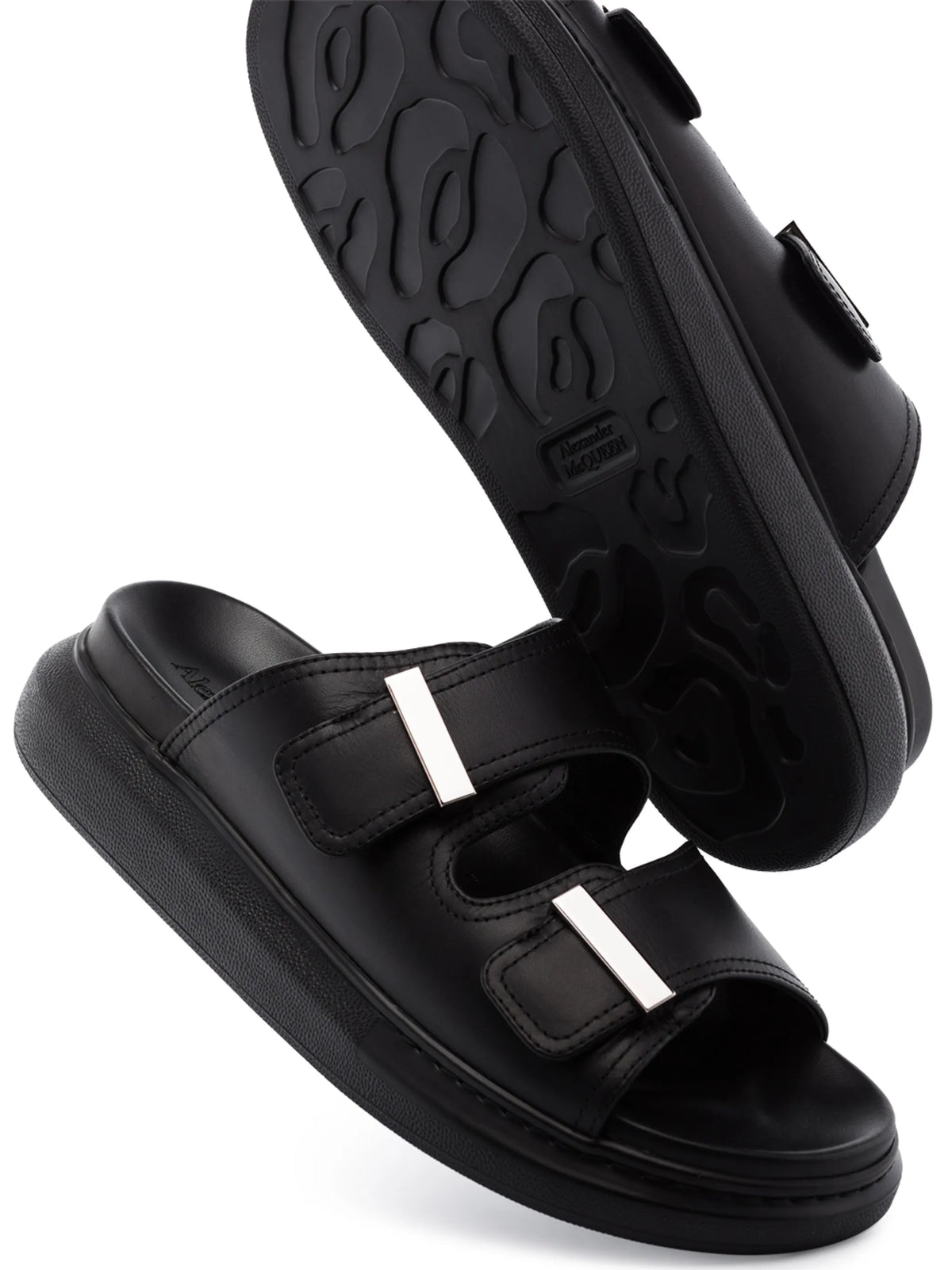 Hybrid leather sandals