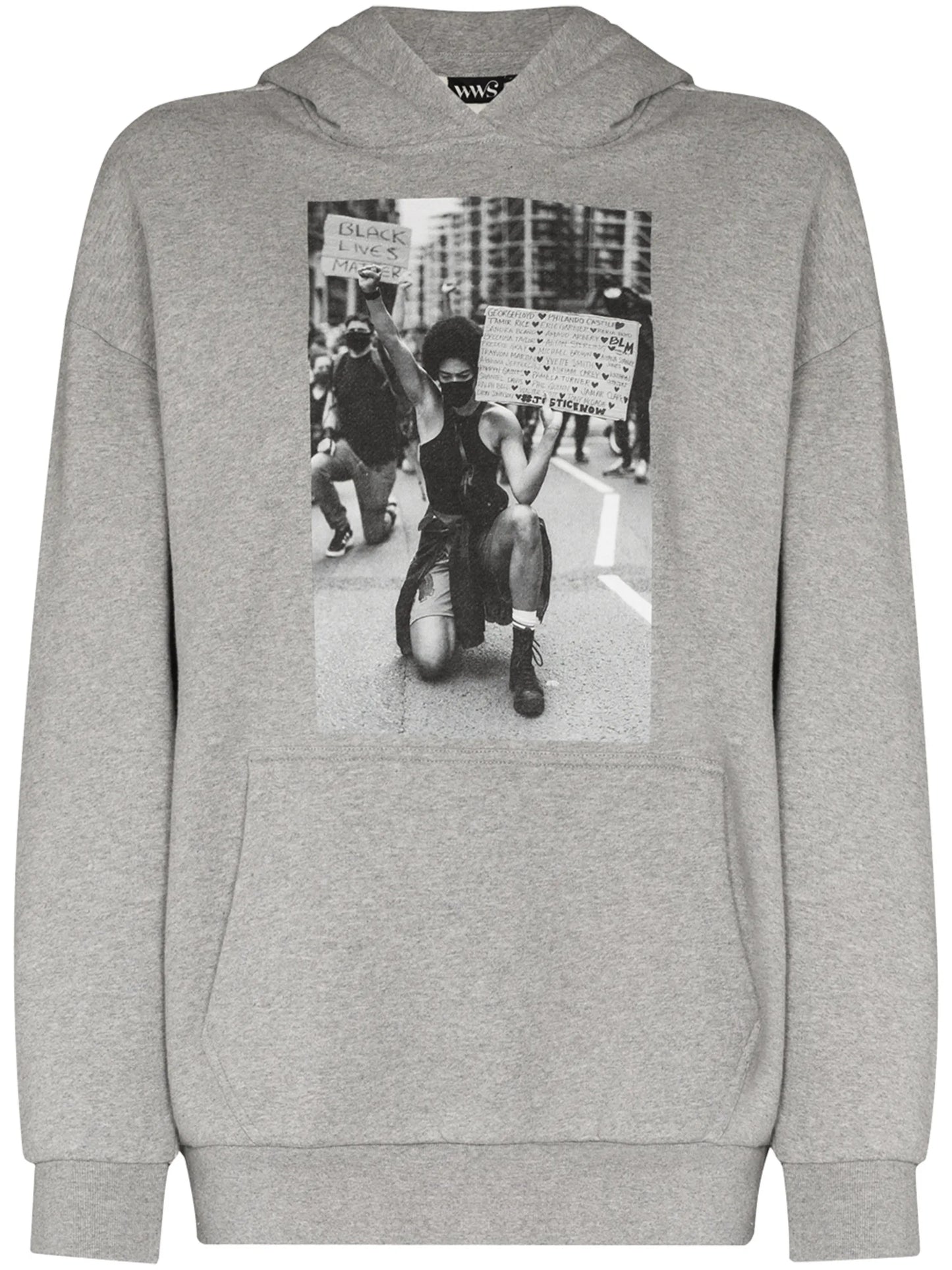photograph print hoodie