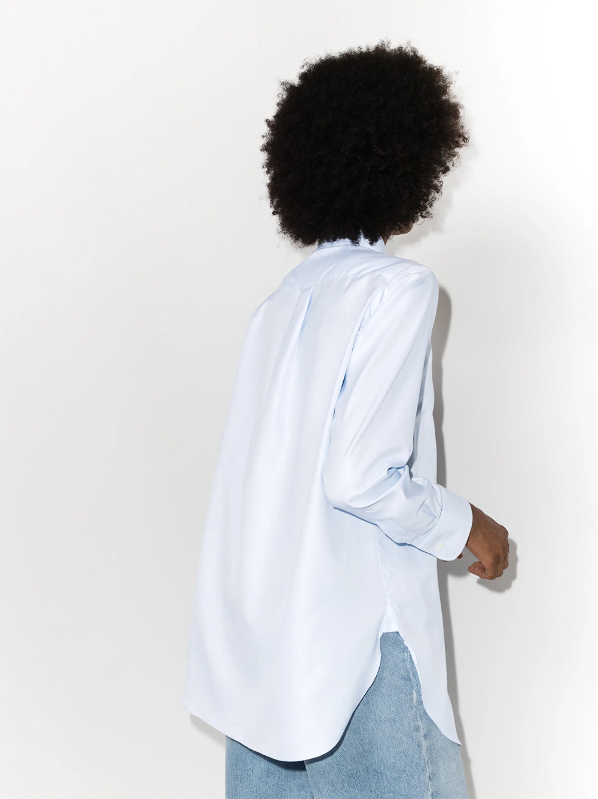 cotton button-up shirt