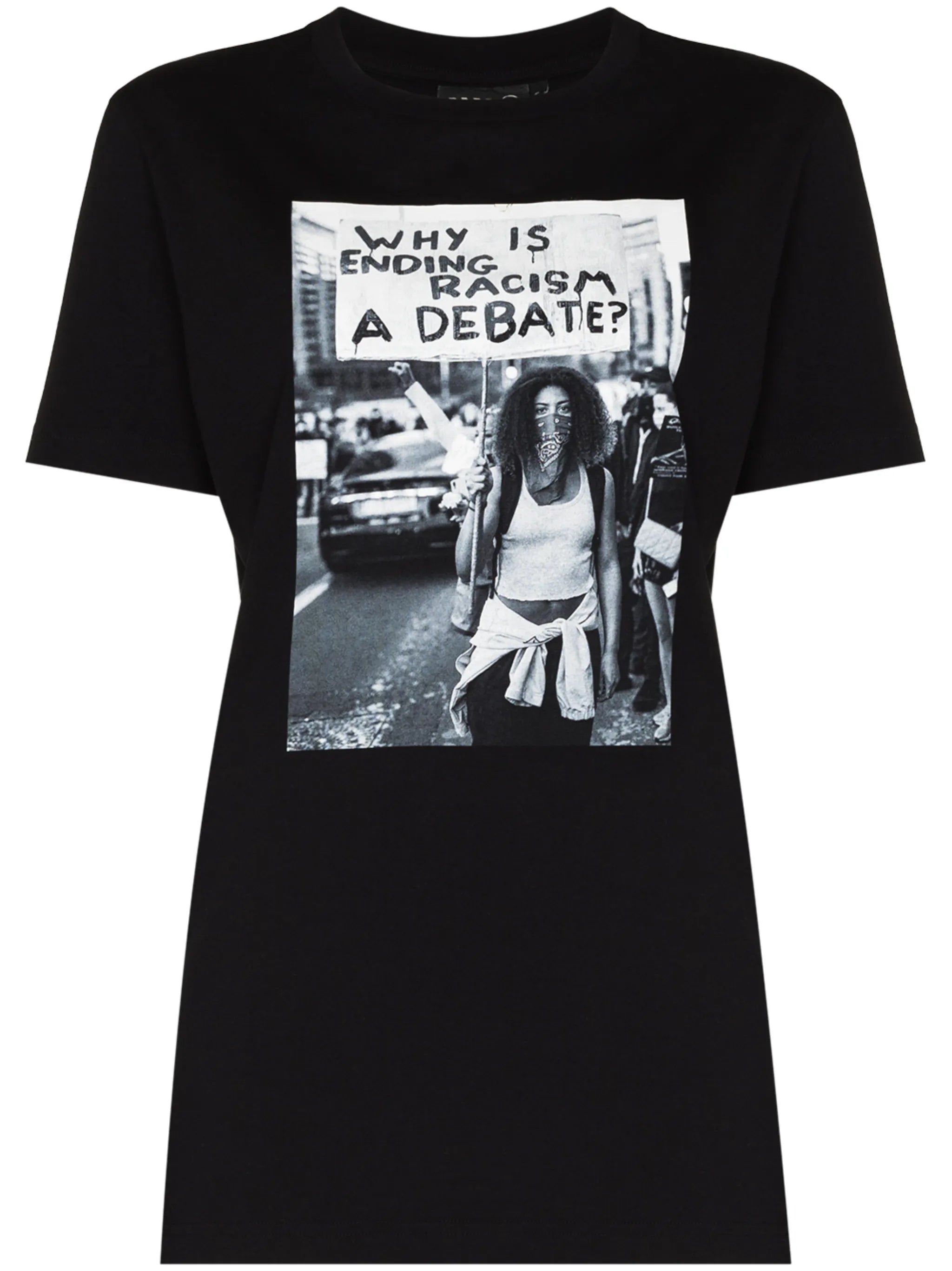 photograph print T-shirt