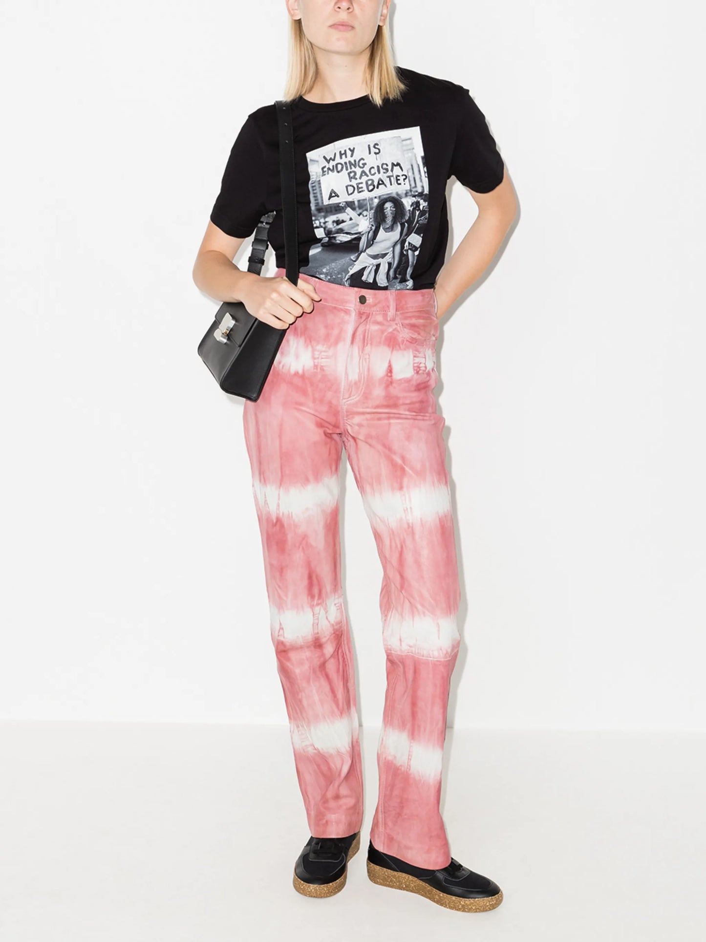 photograph print T-shirt