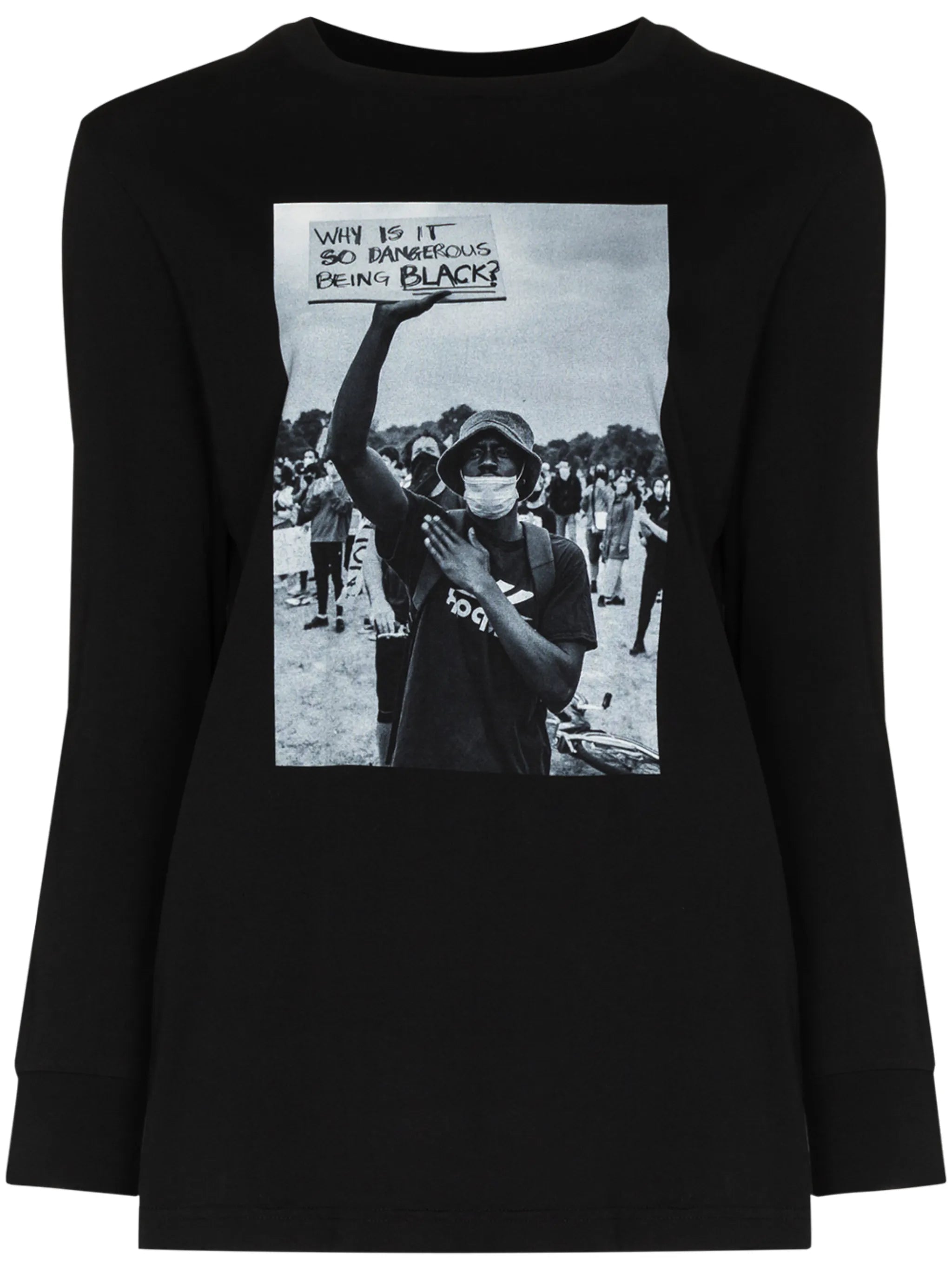 photograph-print long-sleeve T-shirt