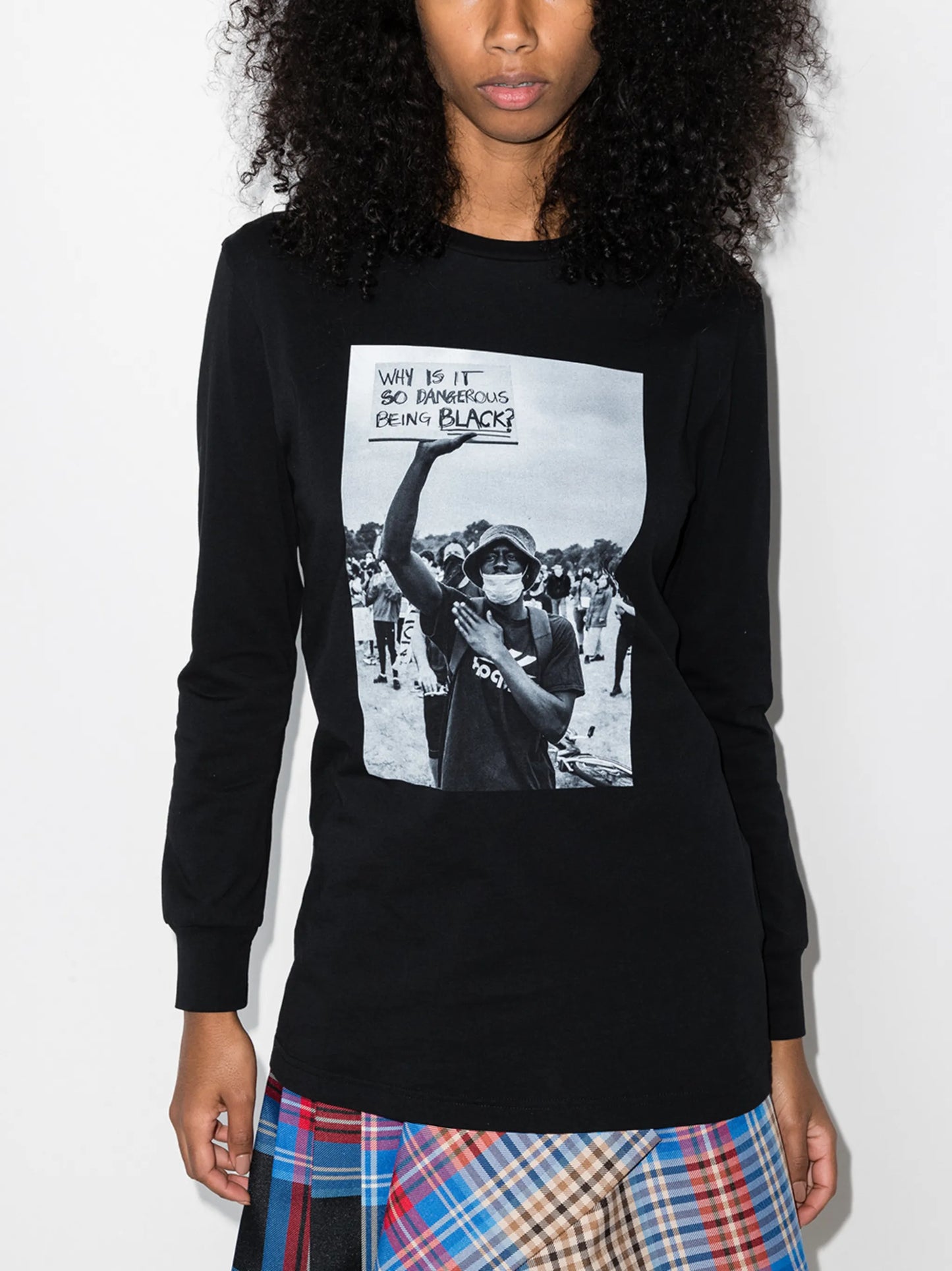 photograph-print long-sleeve T-shirt
