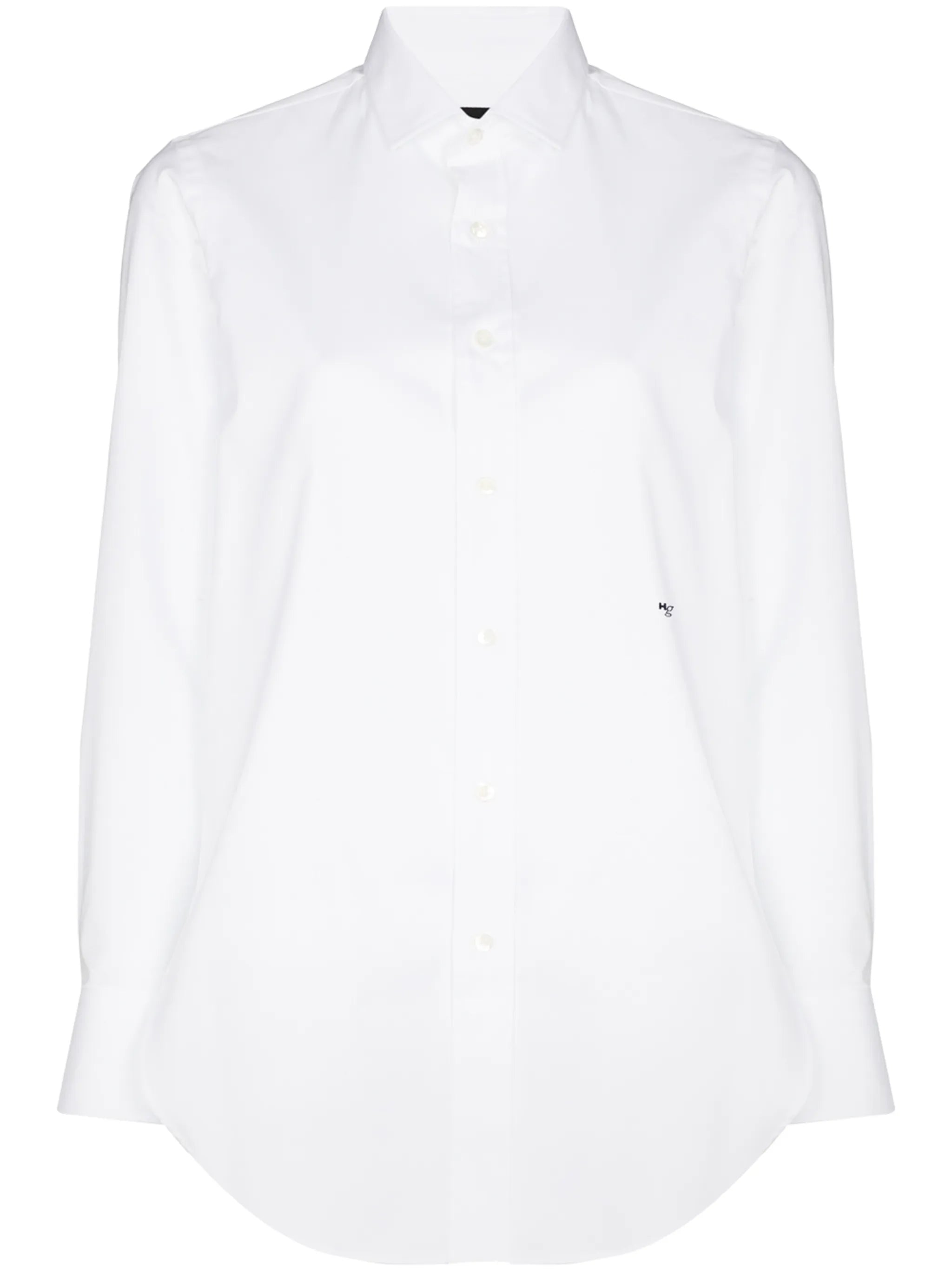 long-sleeve cotton shirt