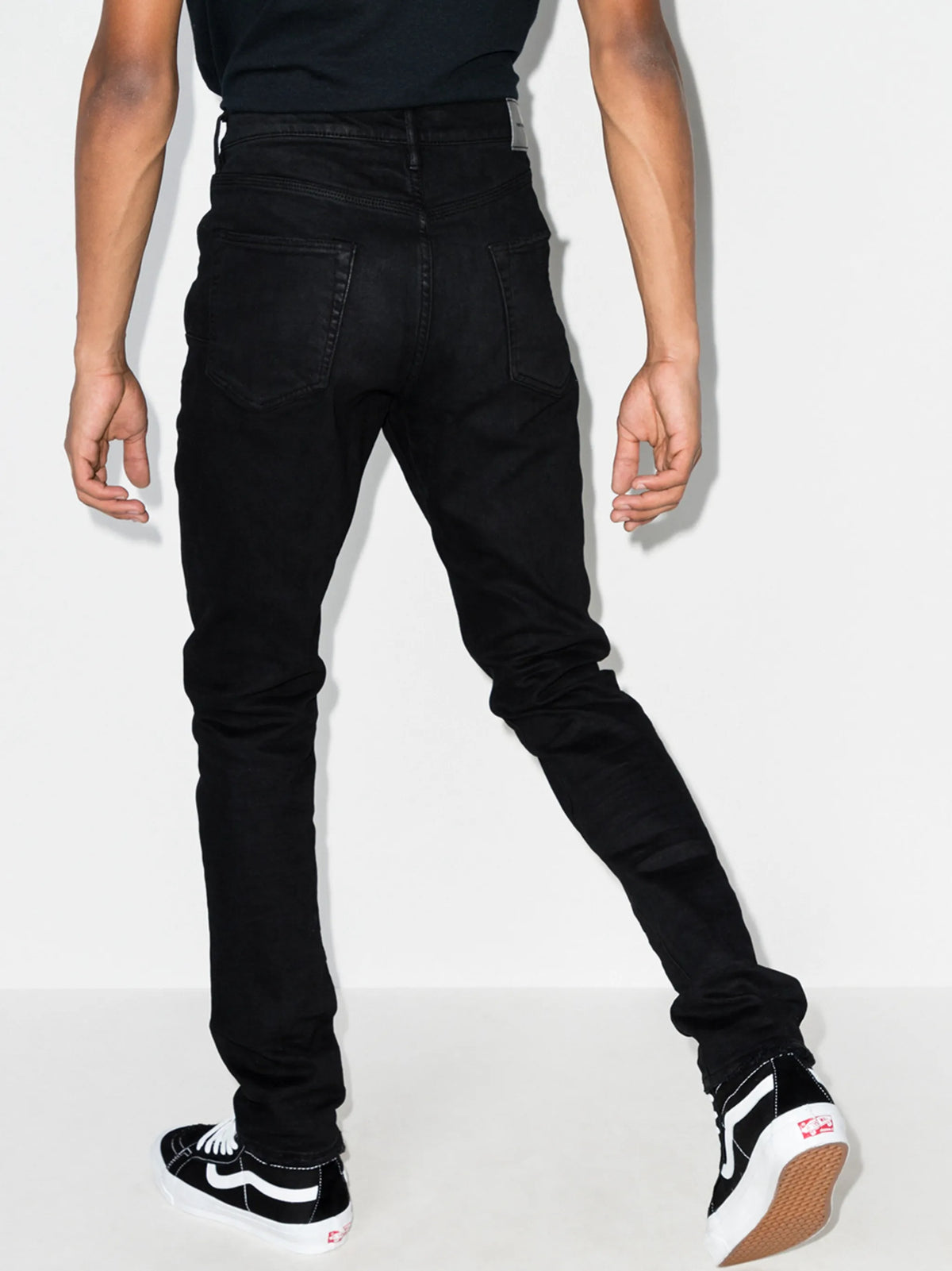 P001 black resin 3/D pants