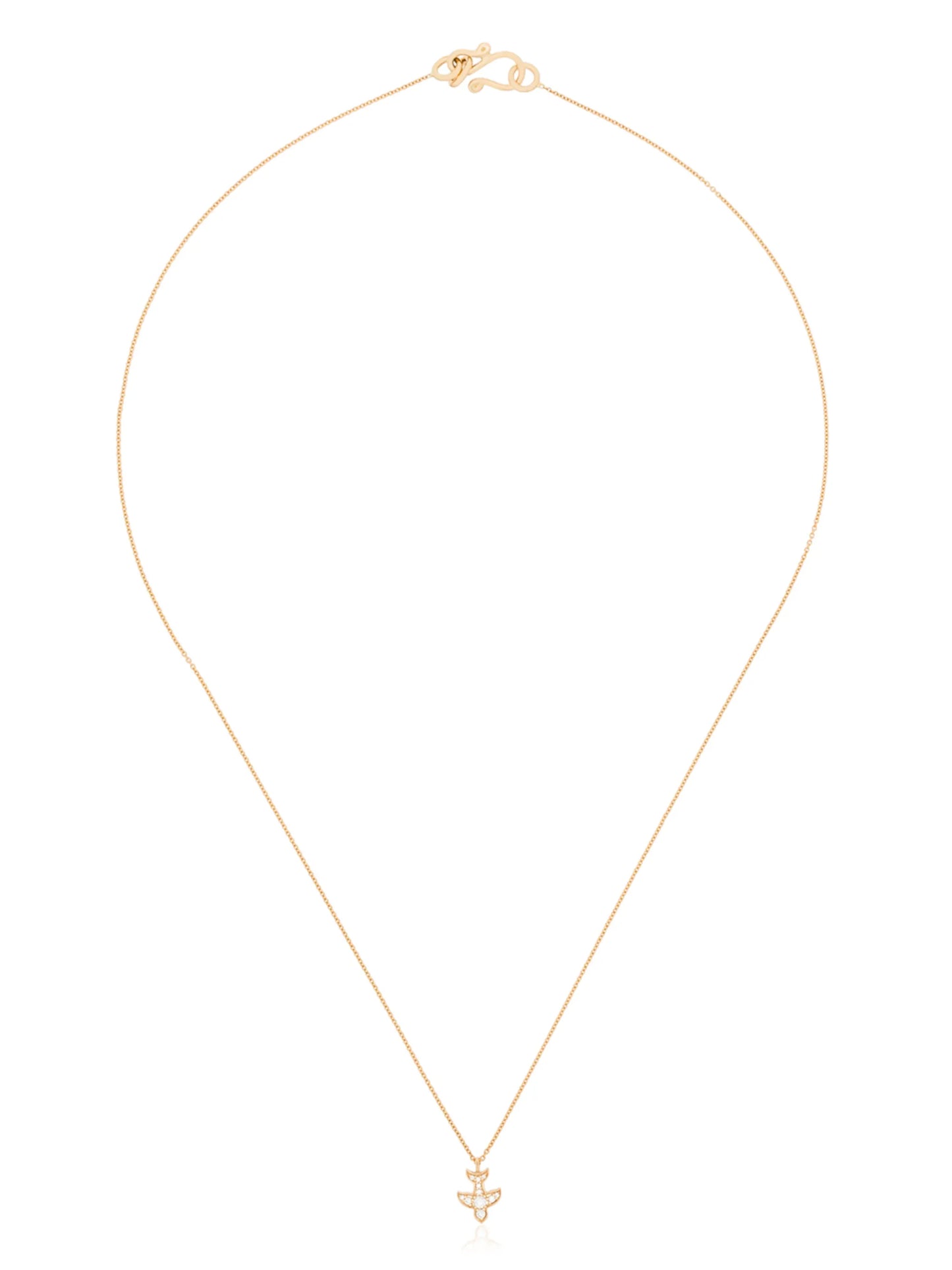 18kt yellow gold Petite Paloma diamond necklace