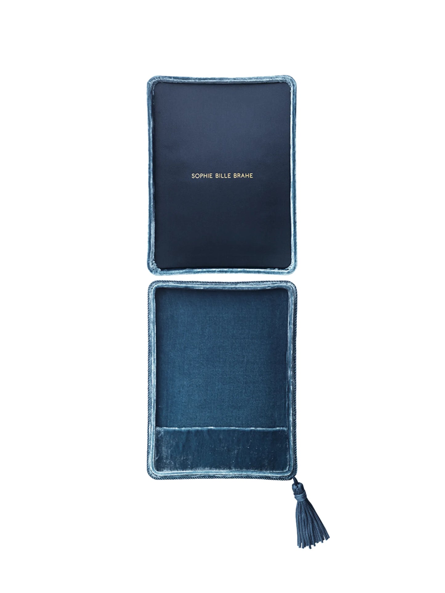 Trésor silk velvet jewellery box