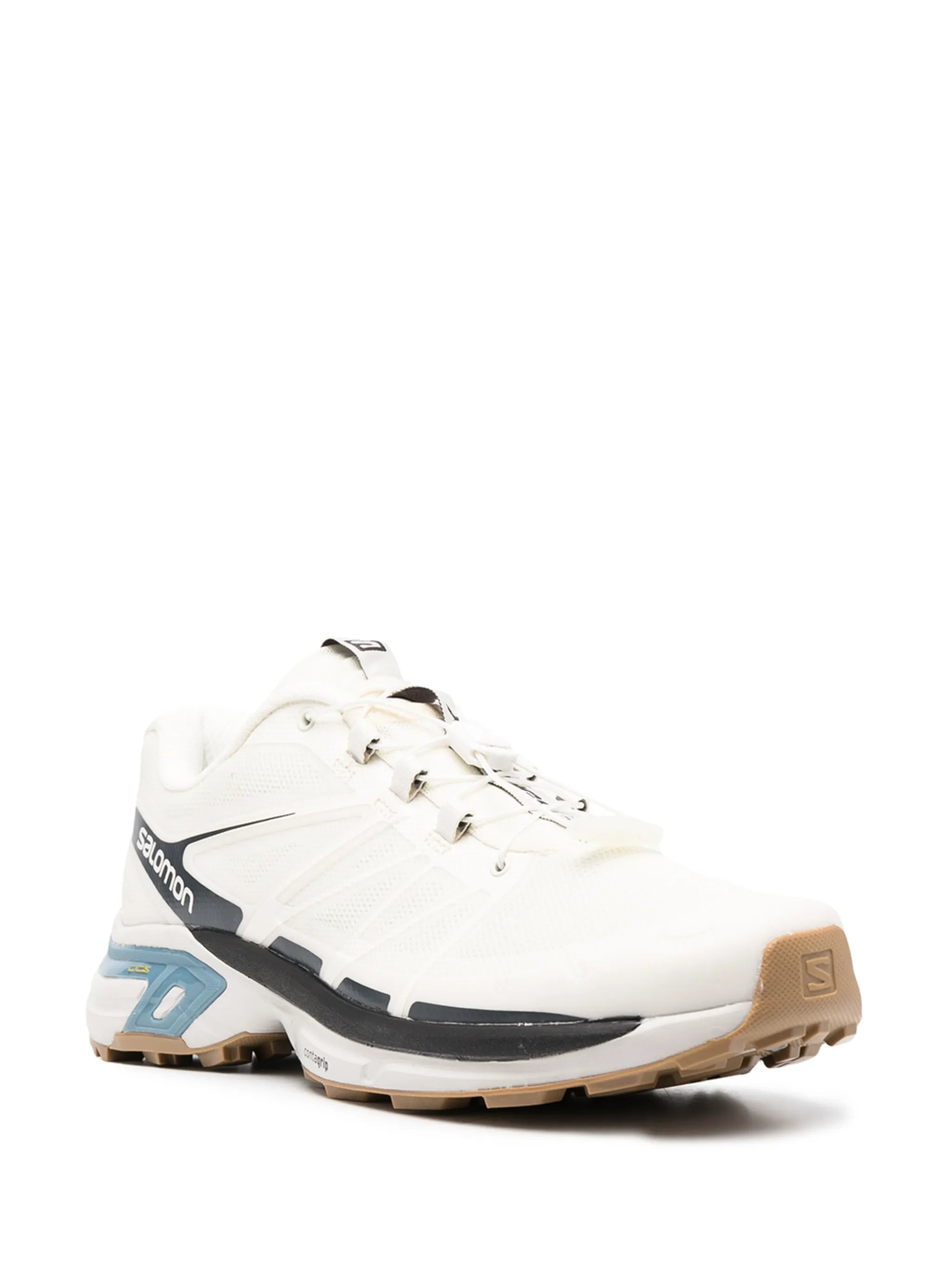 low-top logo trainers