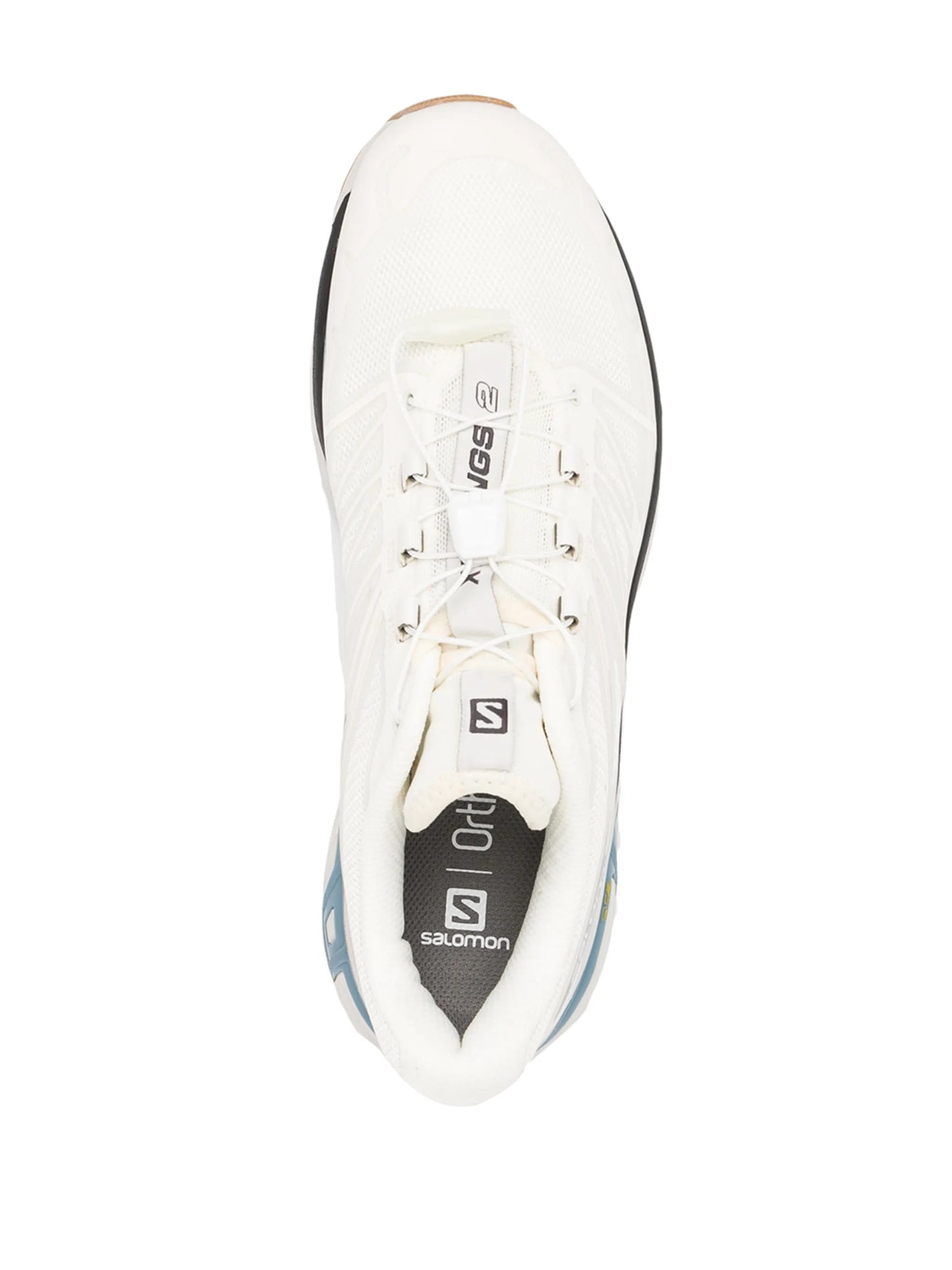 low-top logo trainers