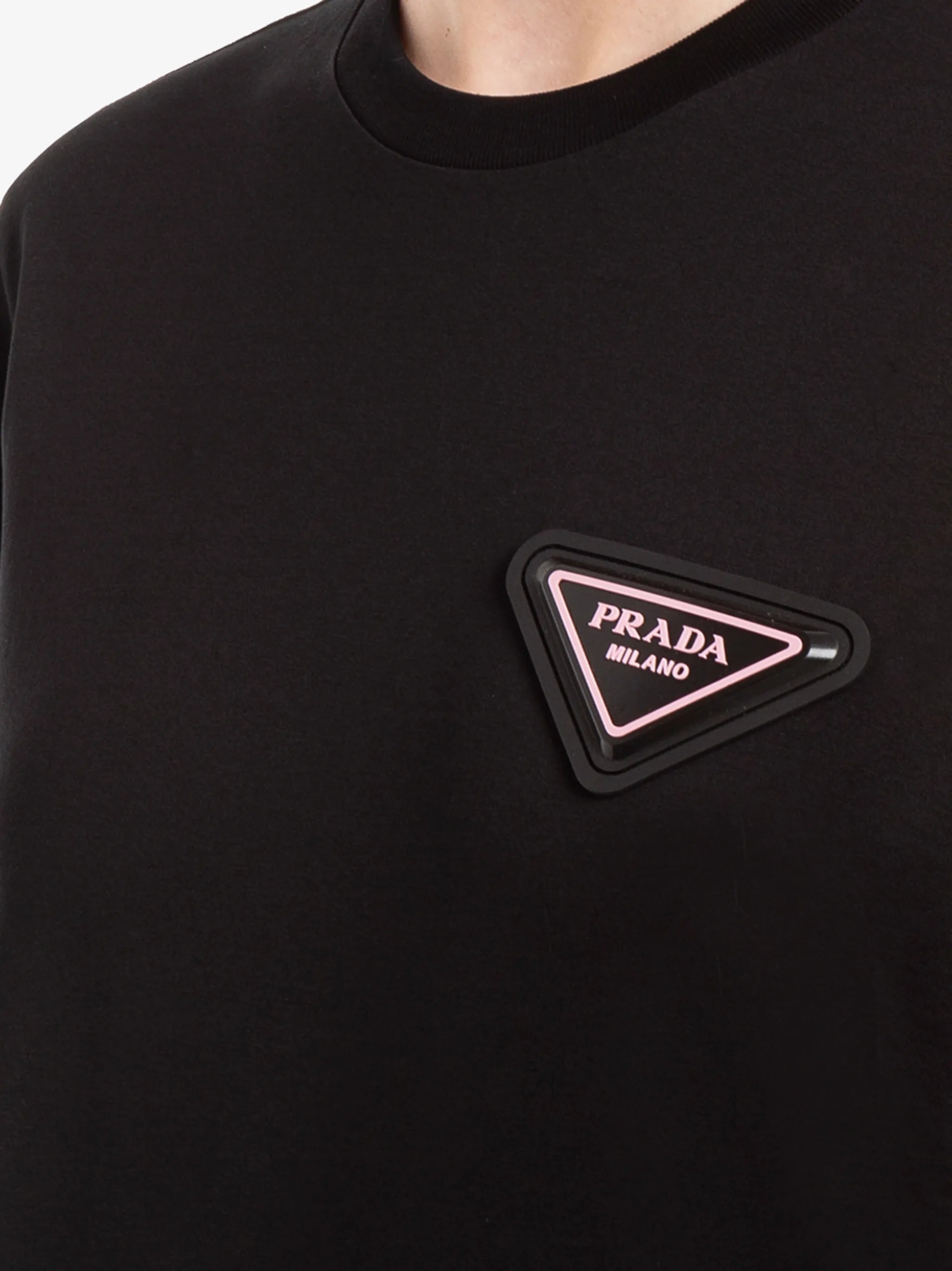 triangle-logo jersey T-shirt