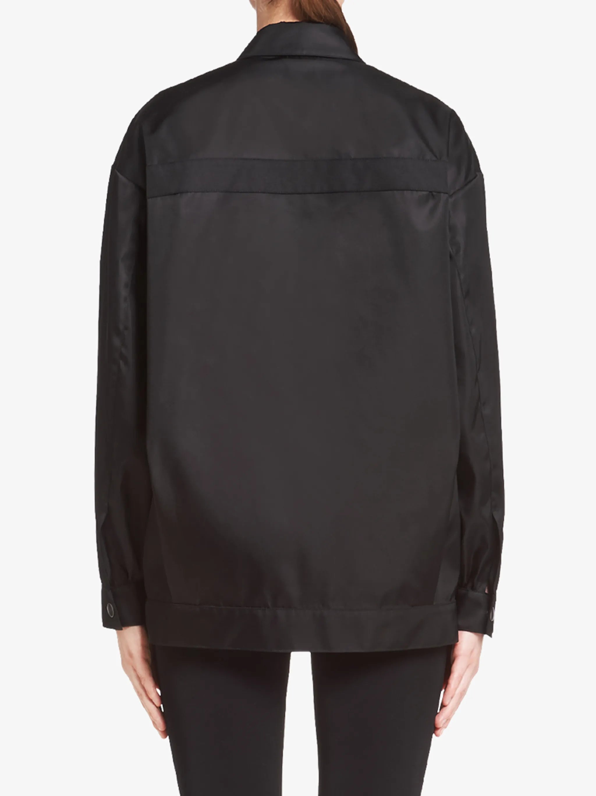 Gabardine blouson jacket