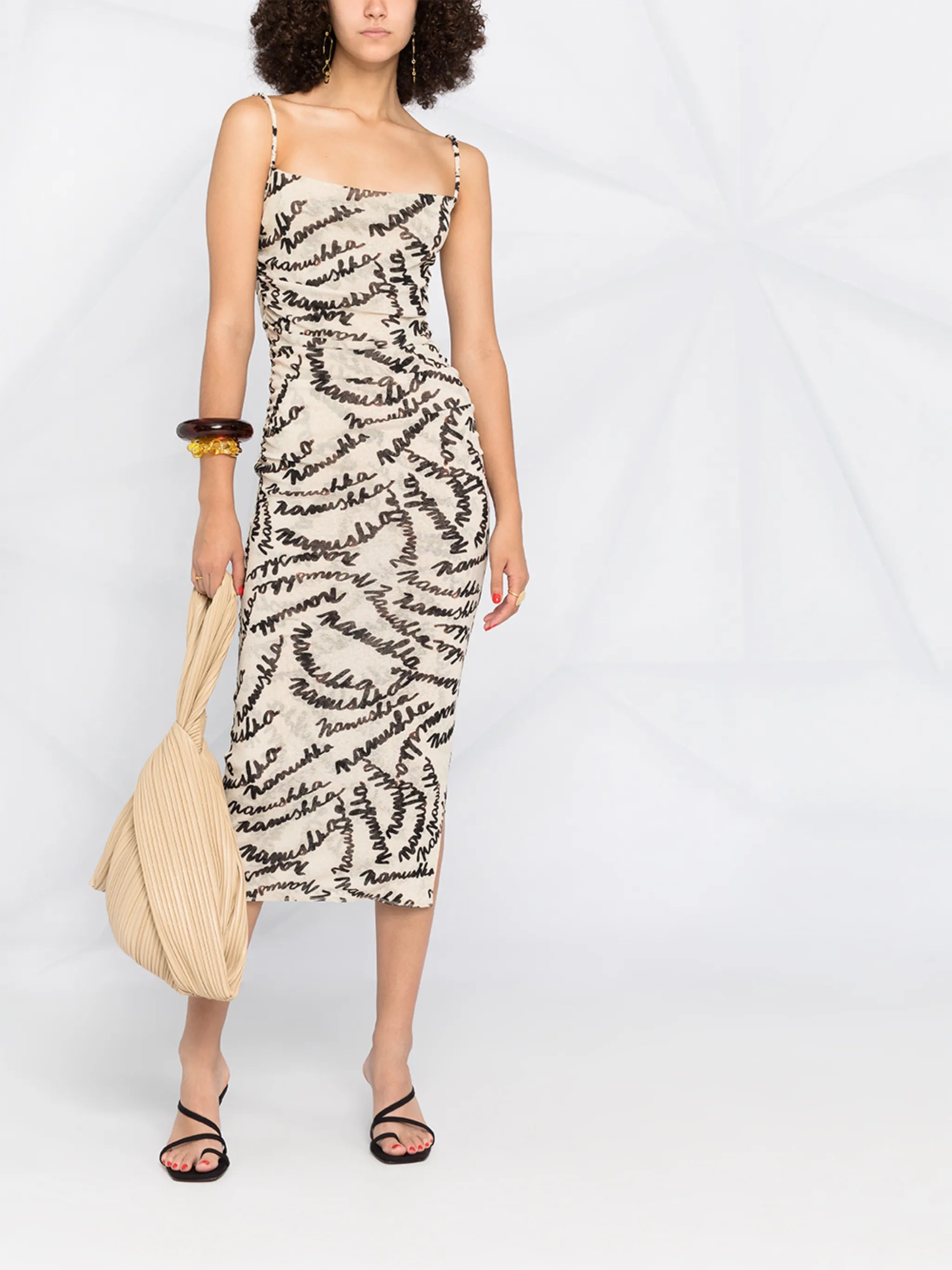 Alexa ruched dress
