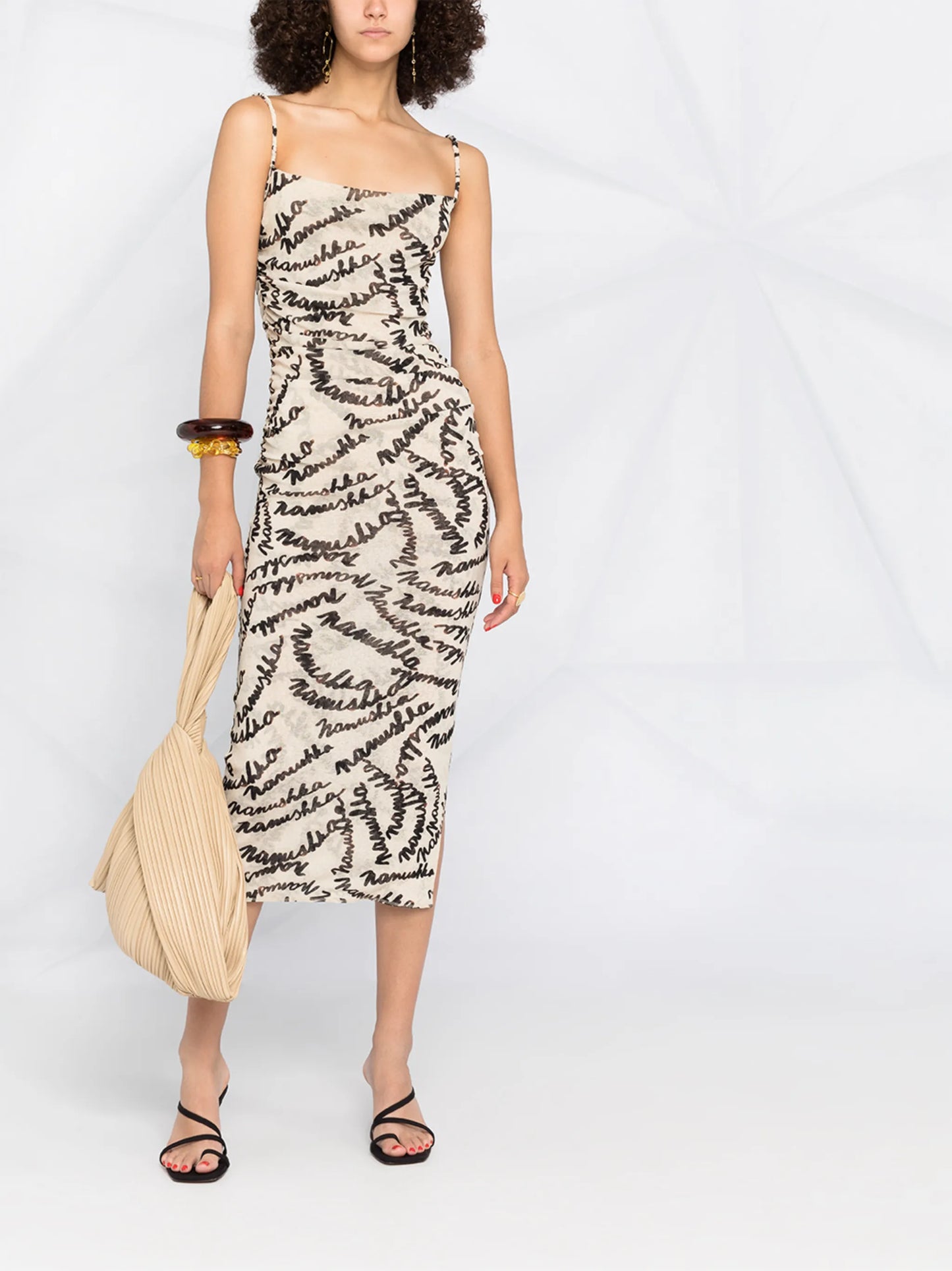 Alexa ruched dress