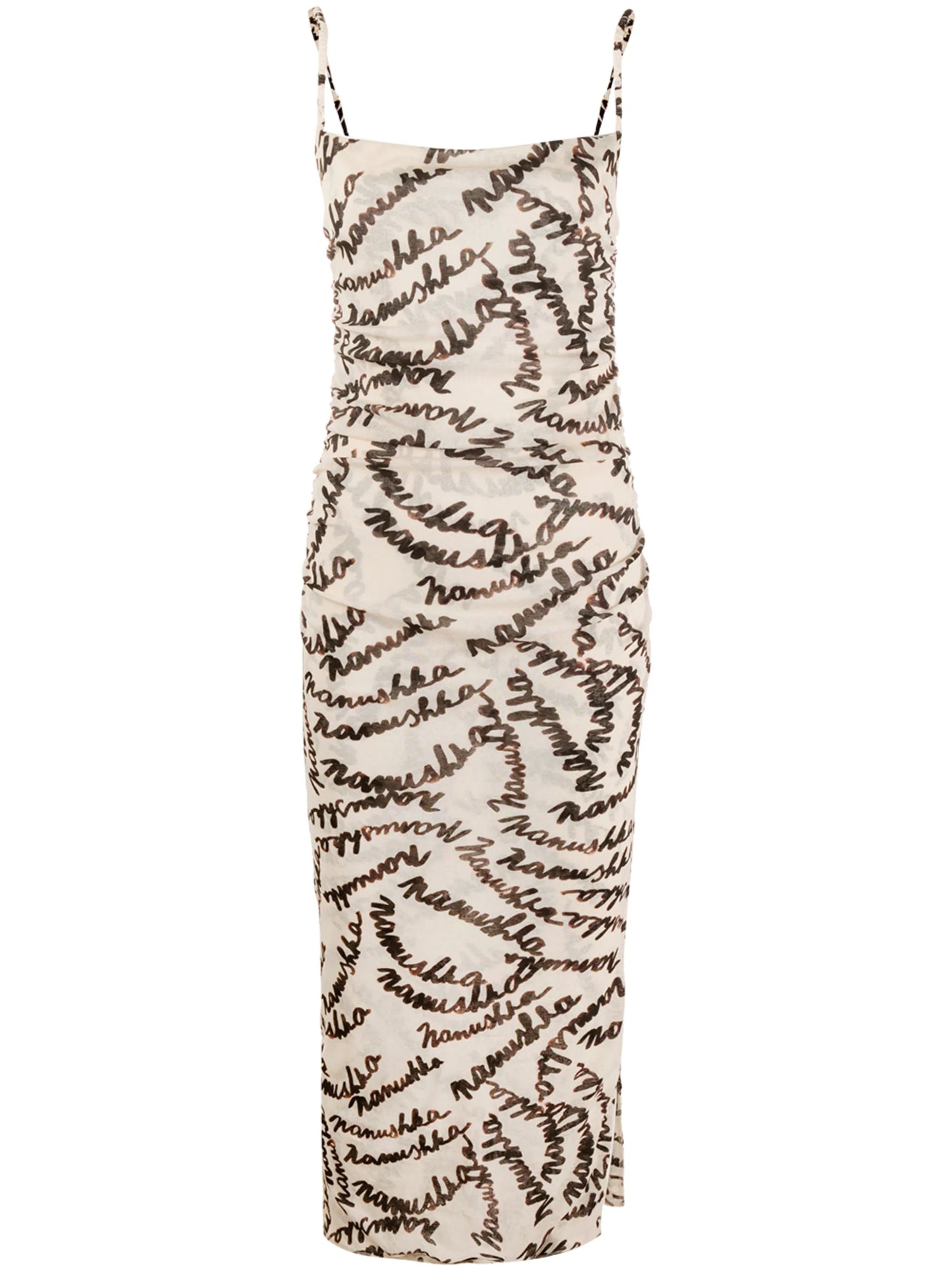 Alexa ruched dress