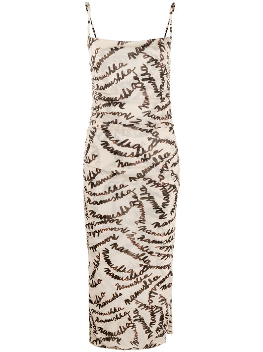 Alexa ruched dress