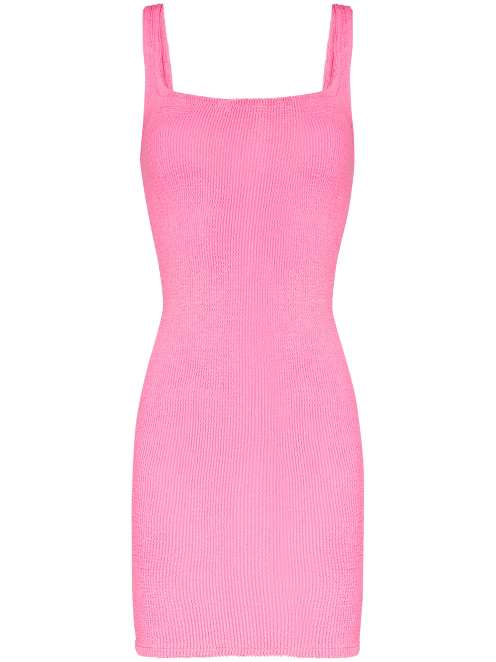 fitted knitted tank dress