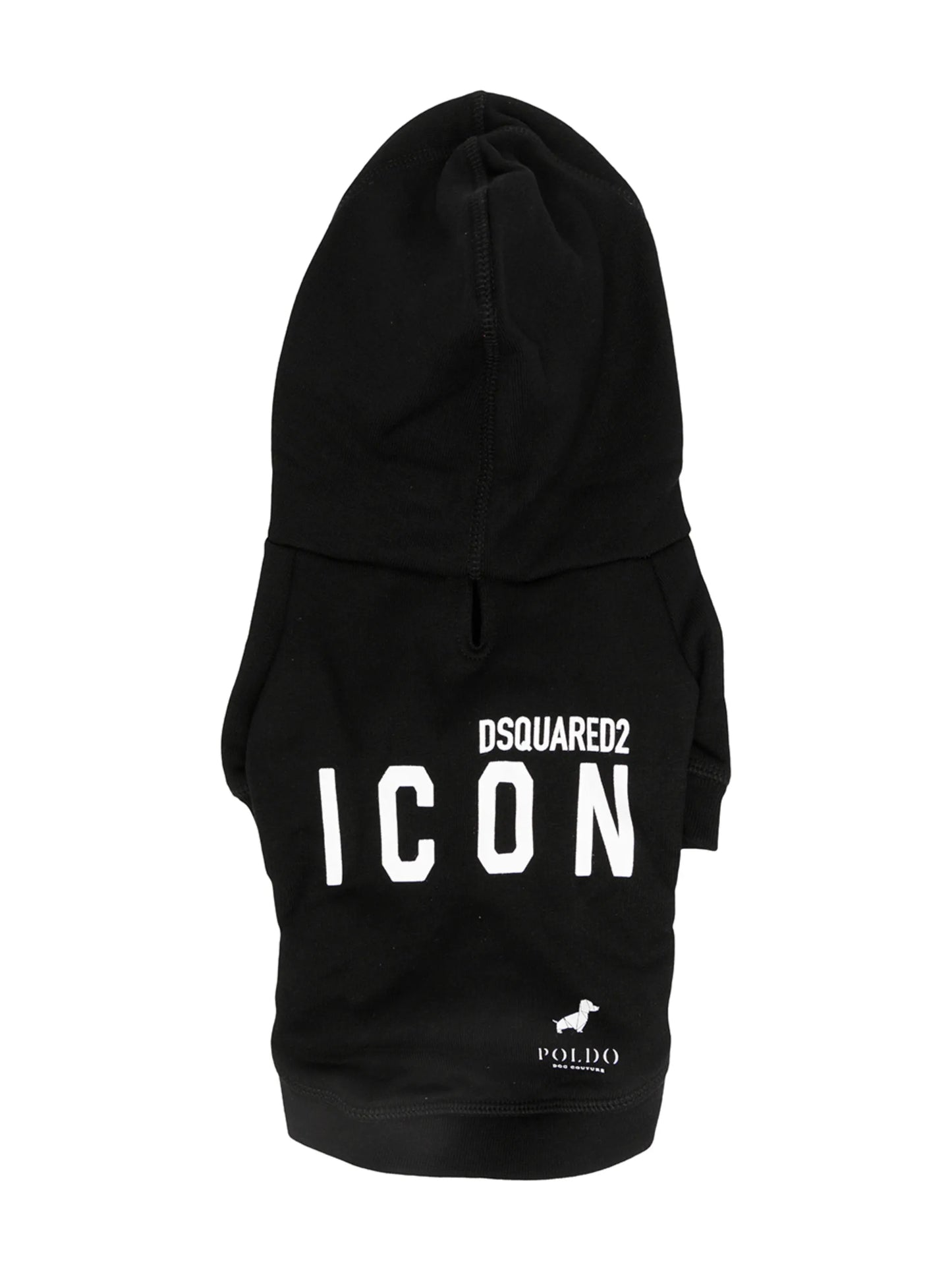 Icon logo print hoodie