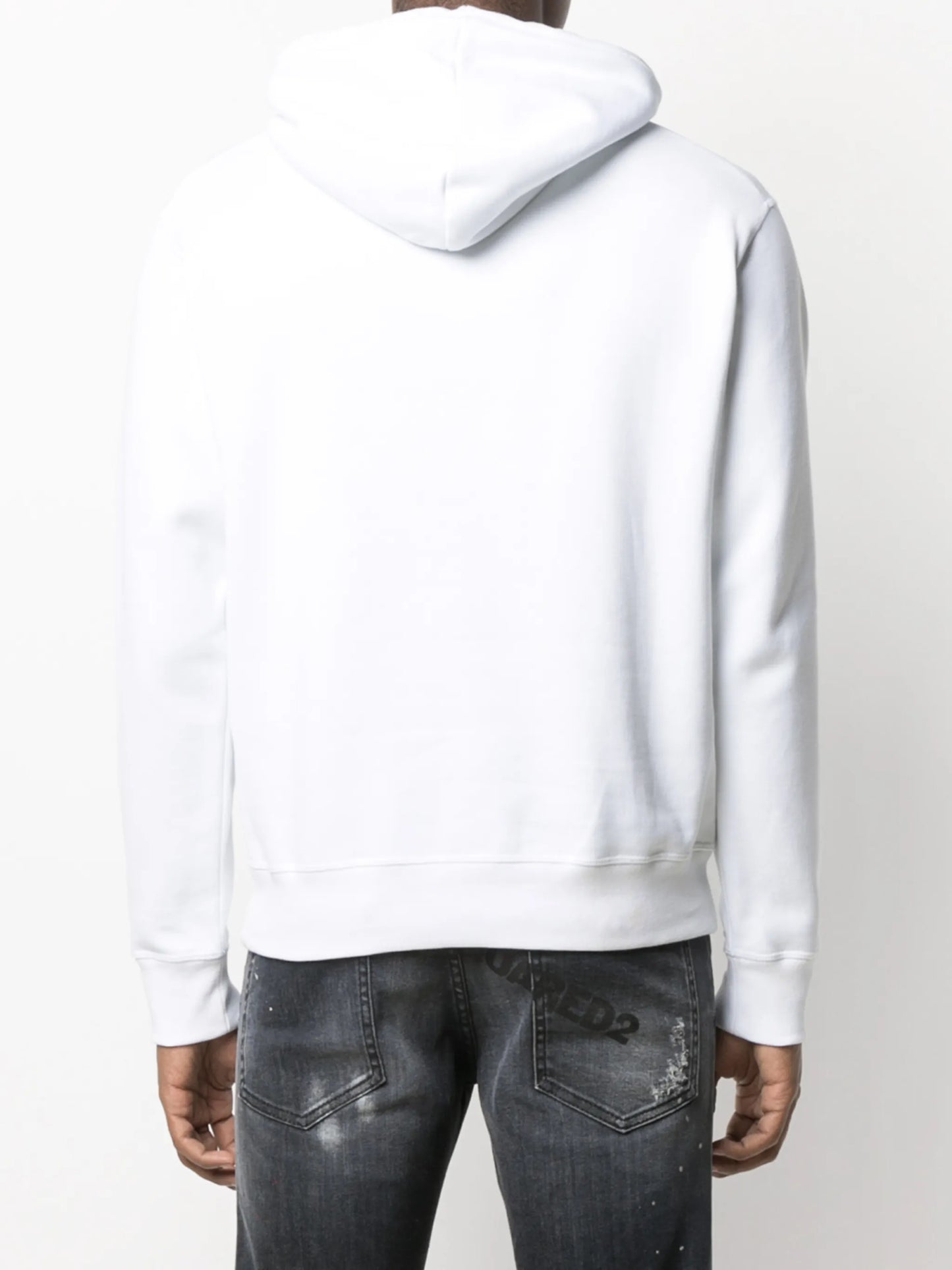 Icon print hoodie