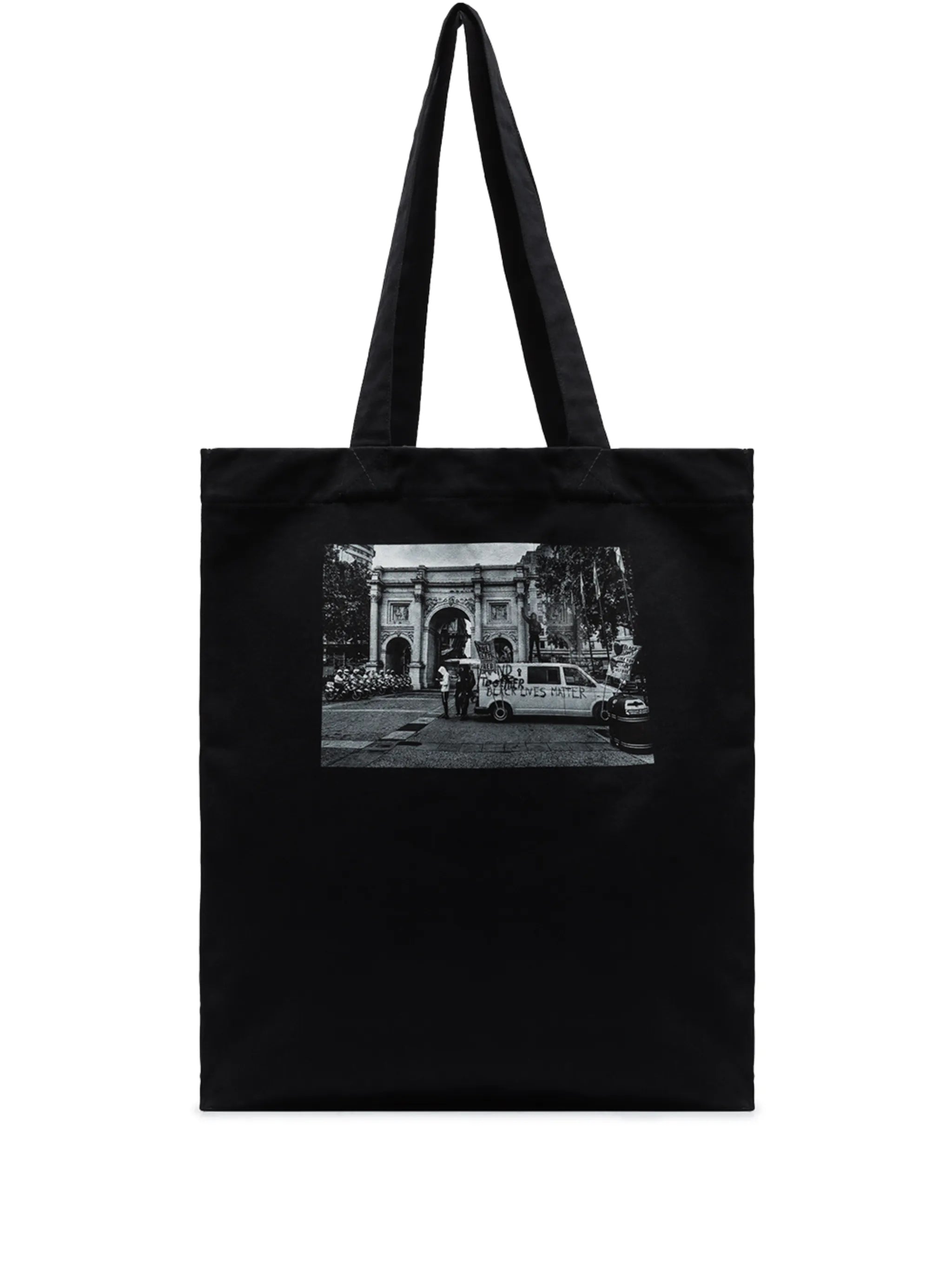 photograph print tote