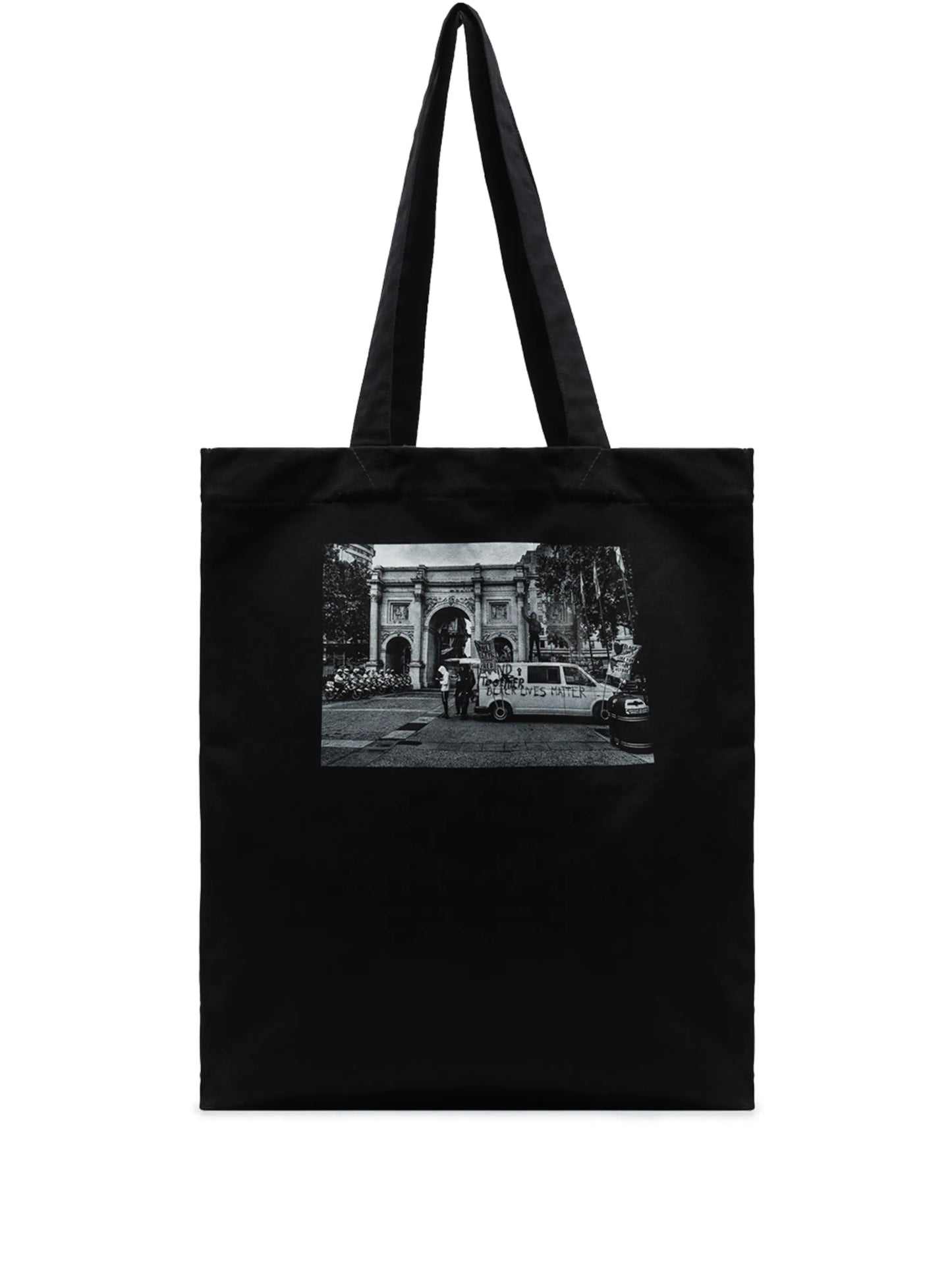 photograph print tote