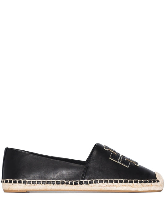 Ines flat leather espadrilles