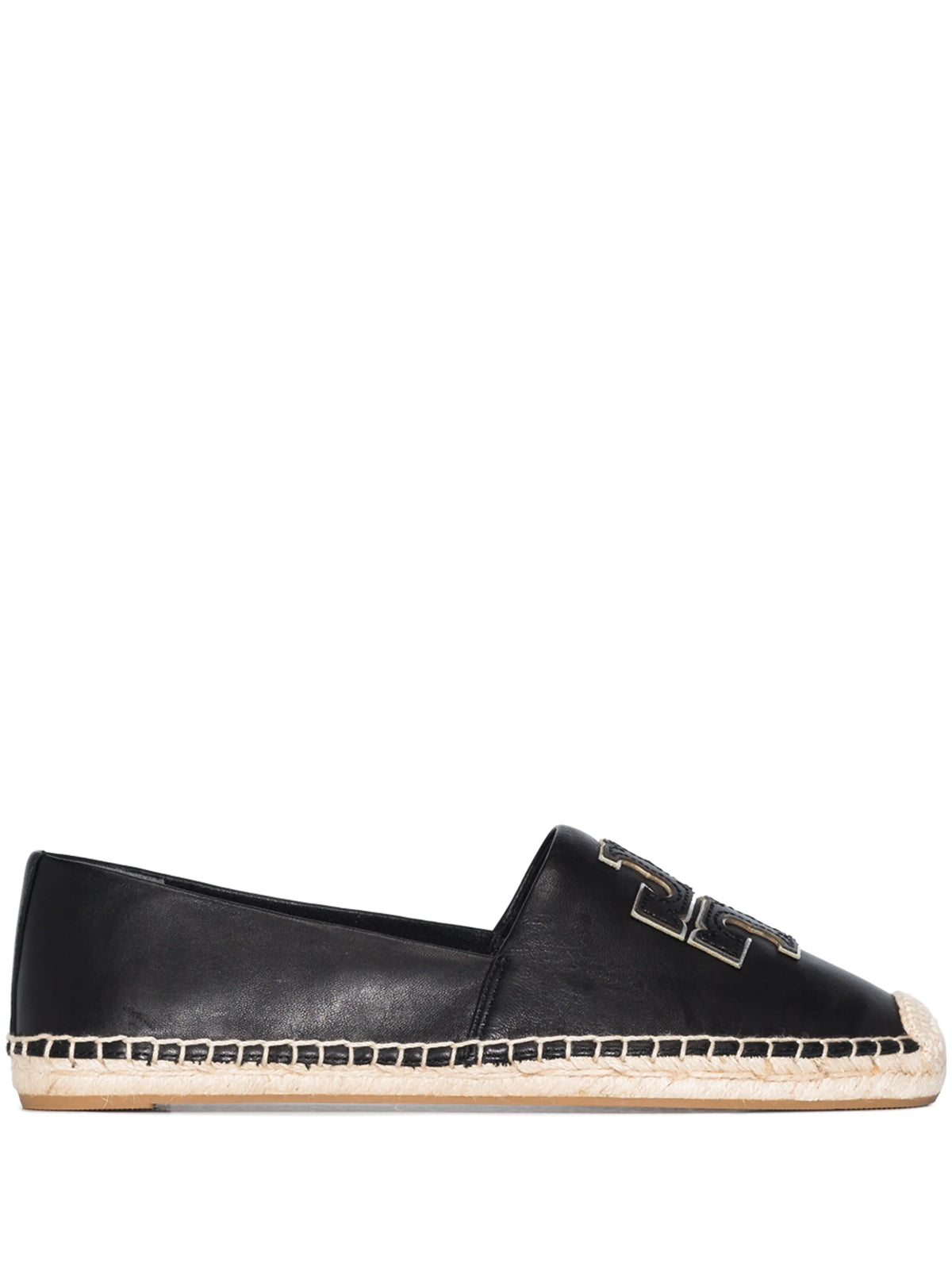 Ines flat leather espadrilles