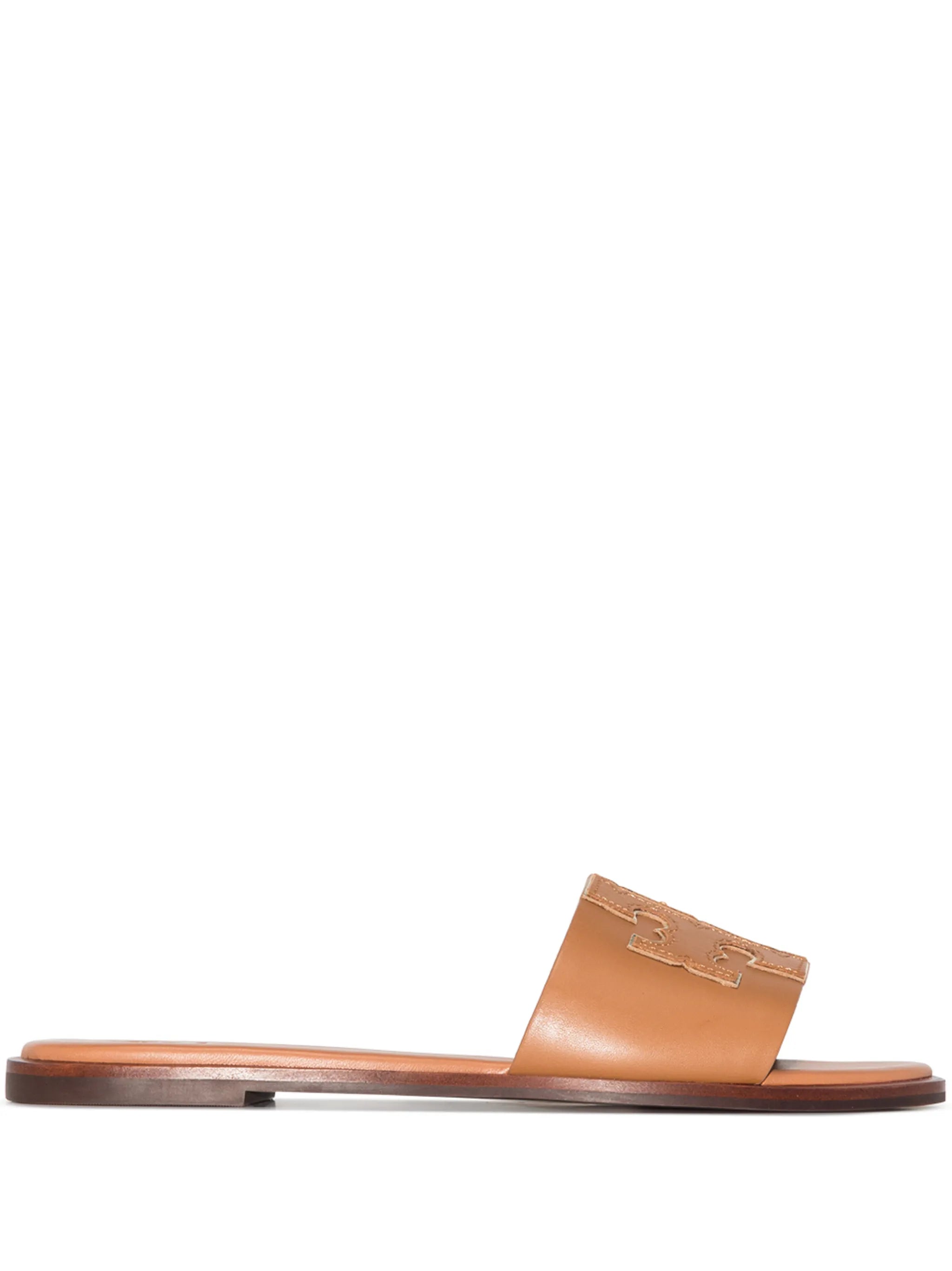 Ines flat leather sandals