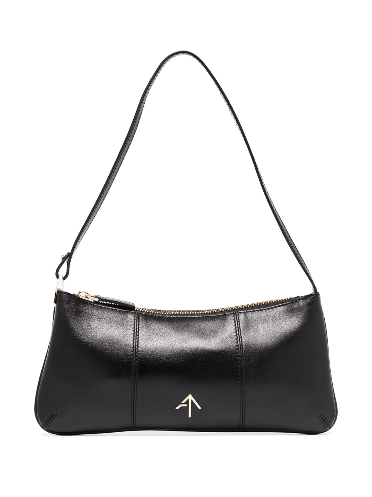 Pita logo-plaque shoulder bag