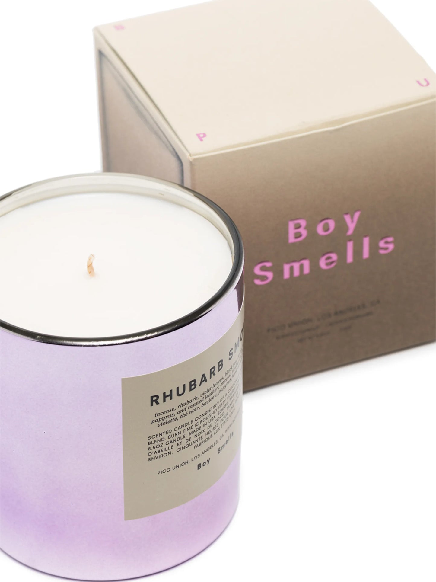 Rhubarb Smoke candle (240g)
